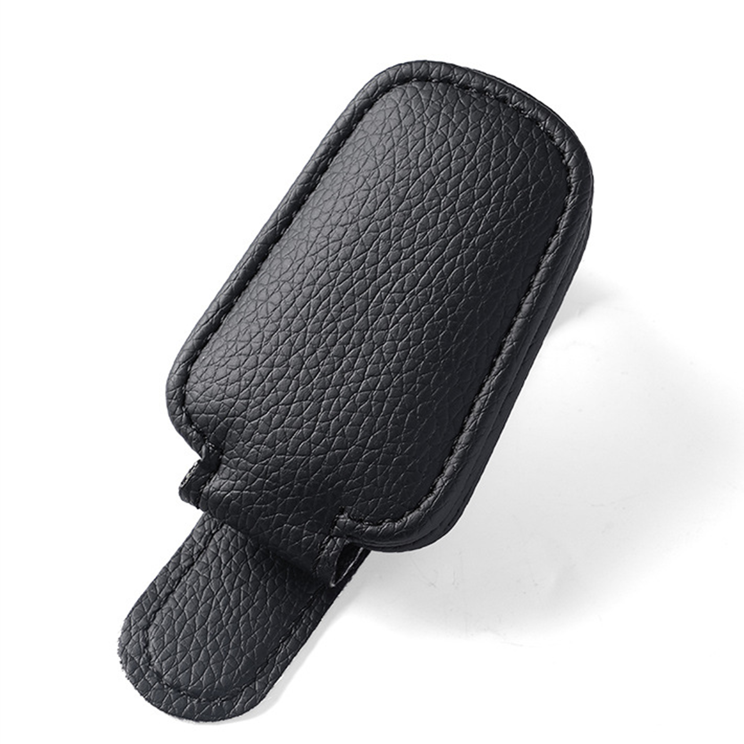 Pu Multi Functional Car Glasses Clip 3