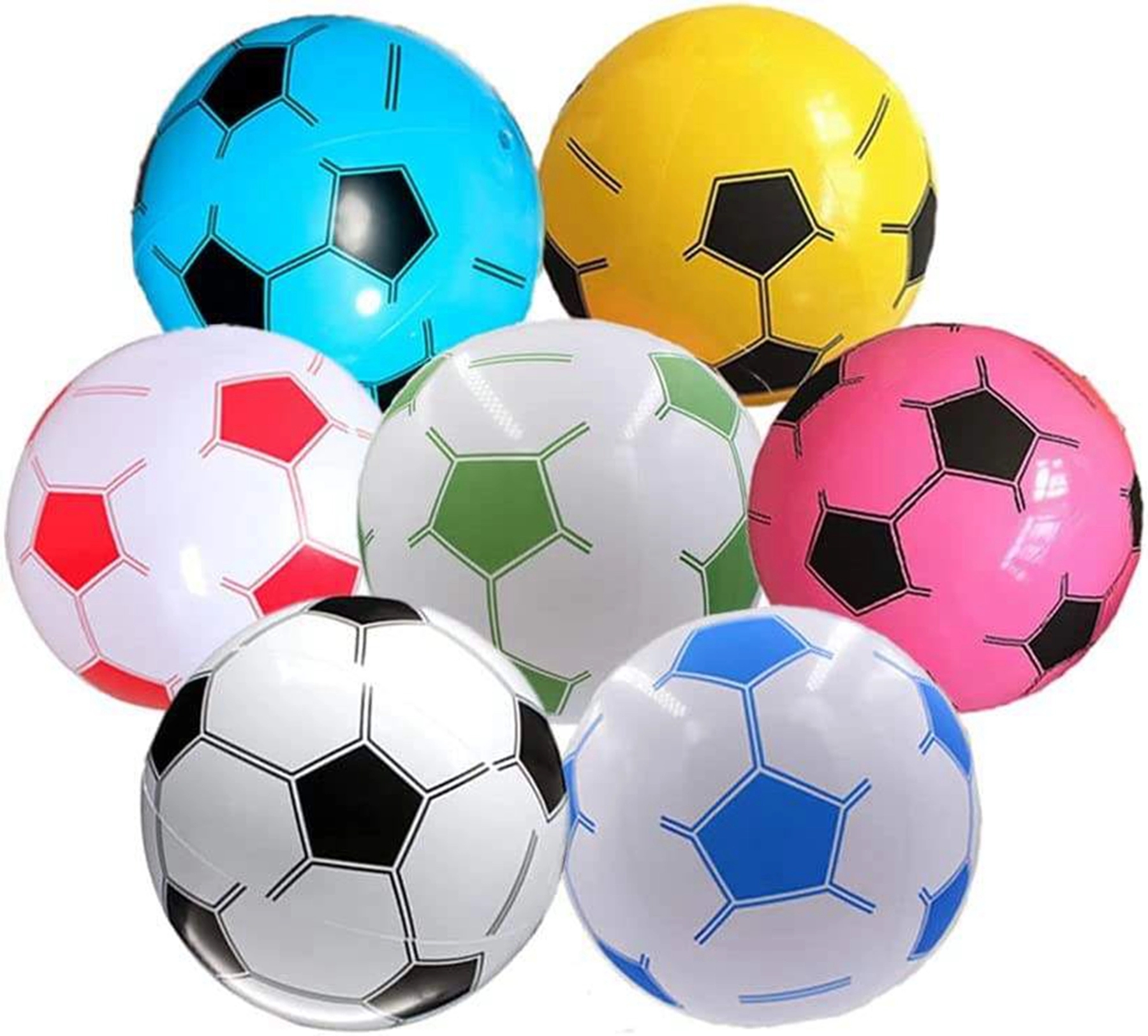 16" Football Shape Inflatable Beach Ball 2