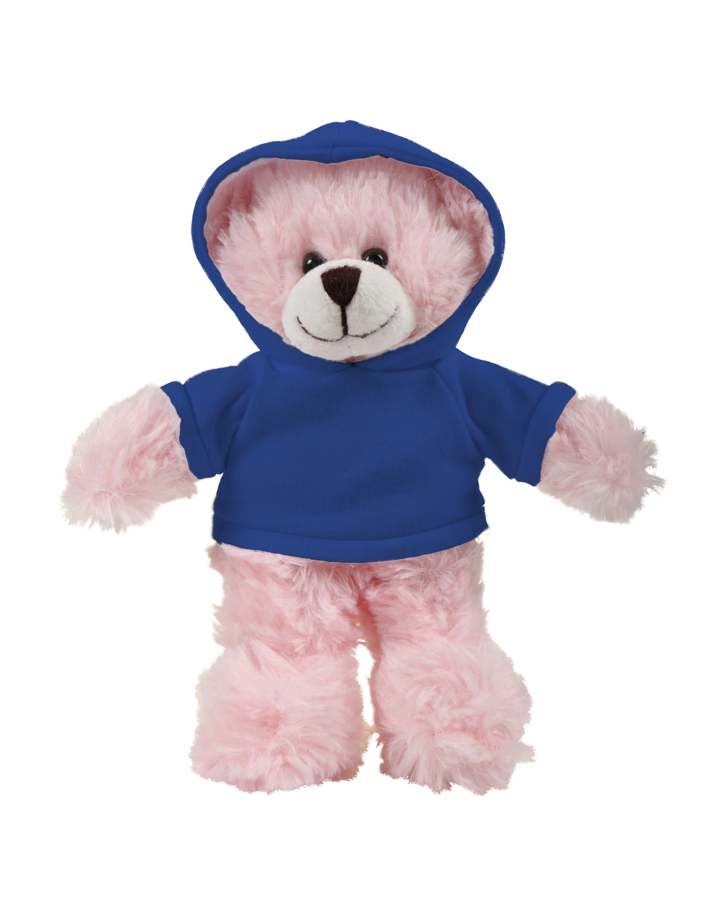 soft plush Pink Bear with hoodie 7