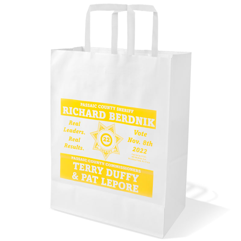 10 X 13 Inch Custom Paper Shopping Bag With Handles 19