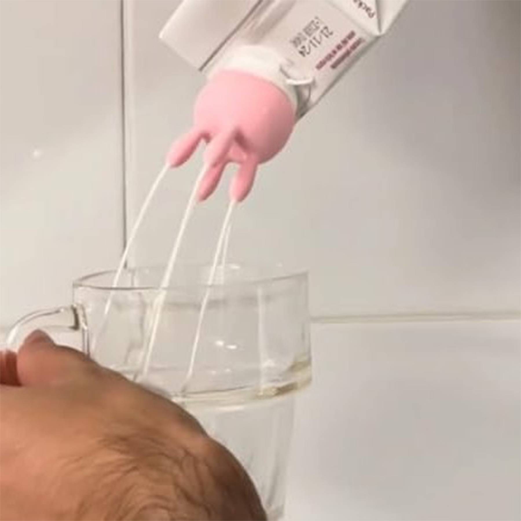 Funny Pouring Milk Bottle Cap 6