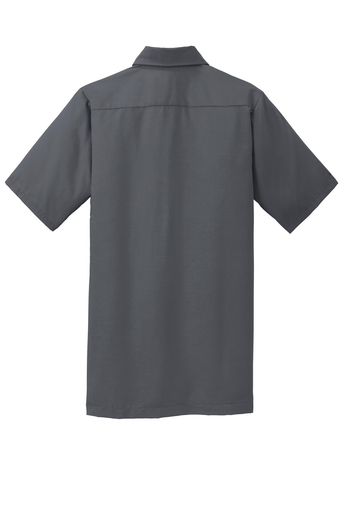 Red Kap Short Sleeve Solid Ripstop Shirt. SY60 3