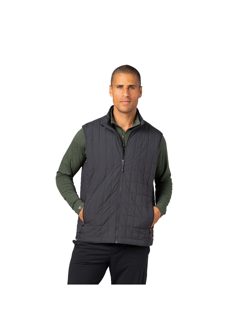 Storm Creek Men's Traveler 60 GSM Insulated Packable Quilted Vest 14