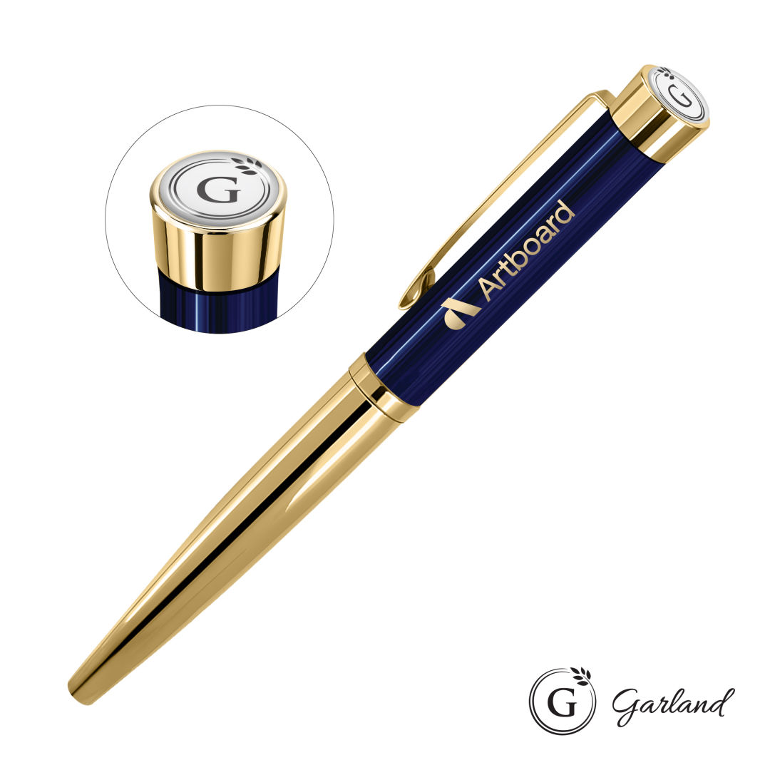 Garland®  Executive Monogram Empire Felt Tip Pen - Gold 1