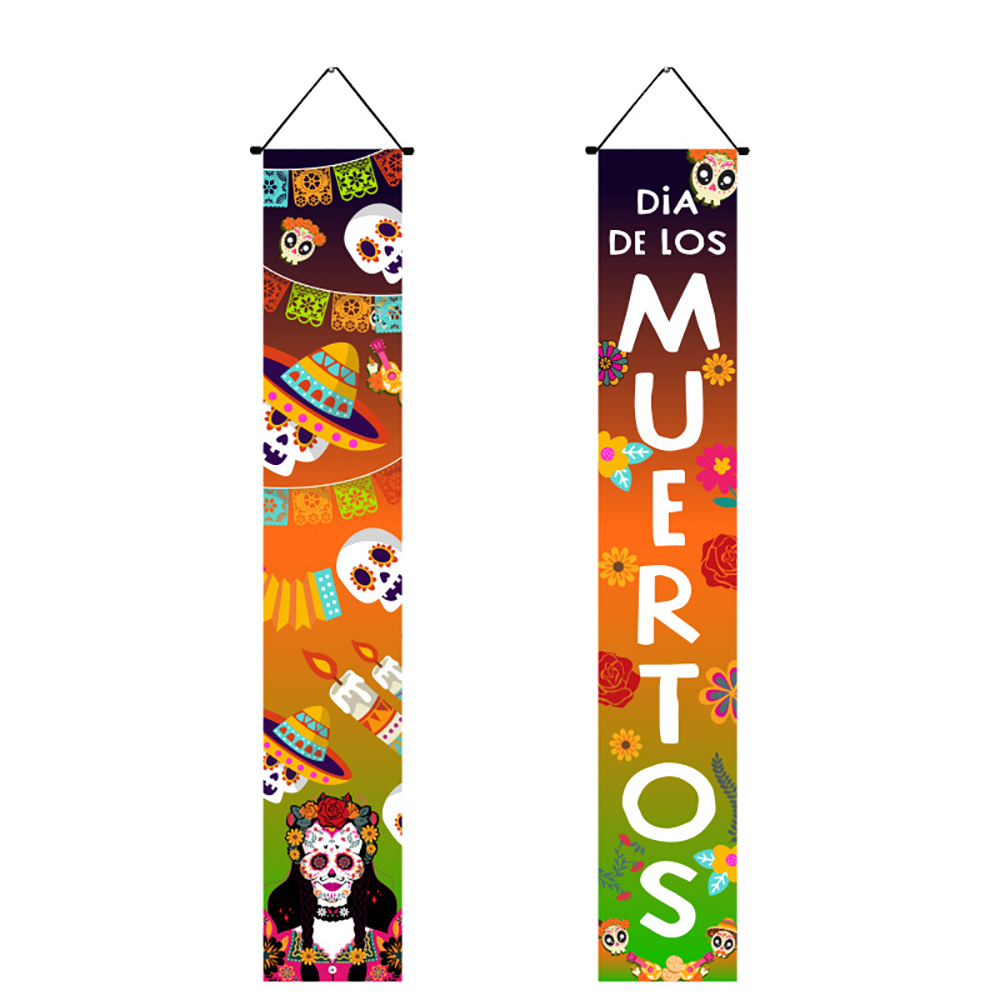 180x30cm Halloween Couplet Hanging Flag 5