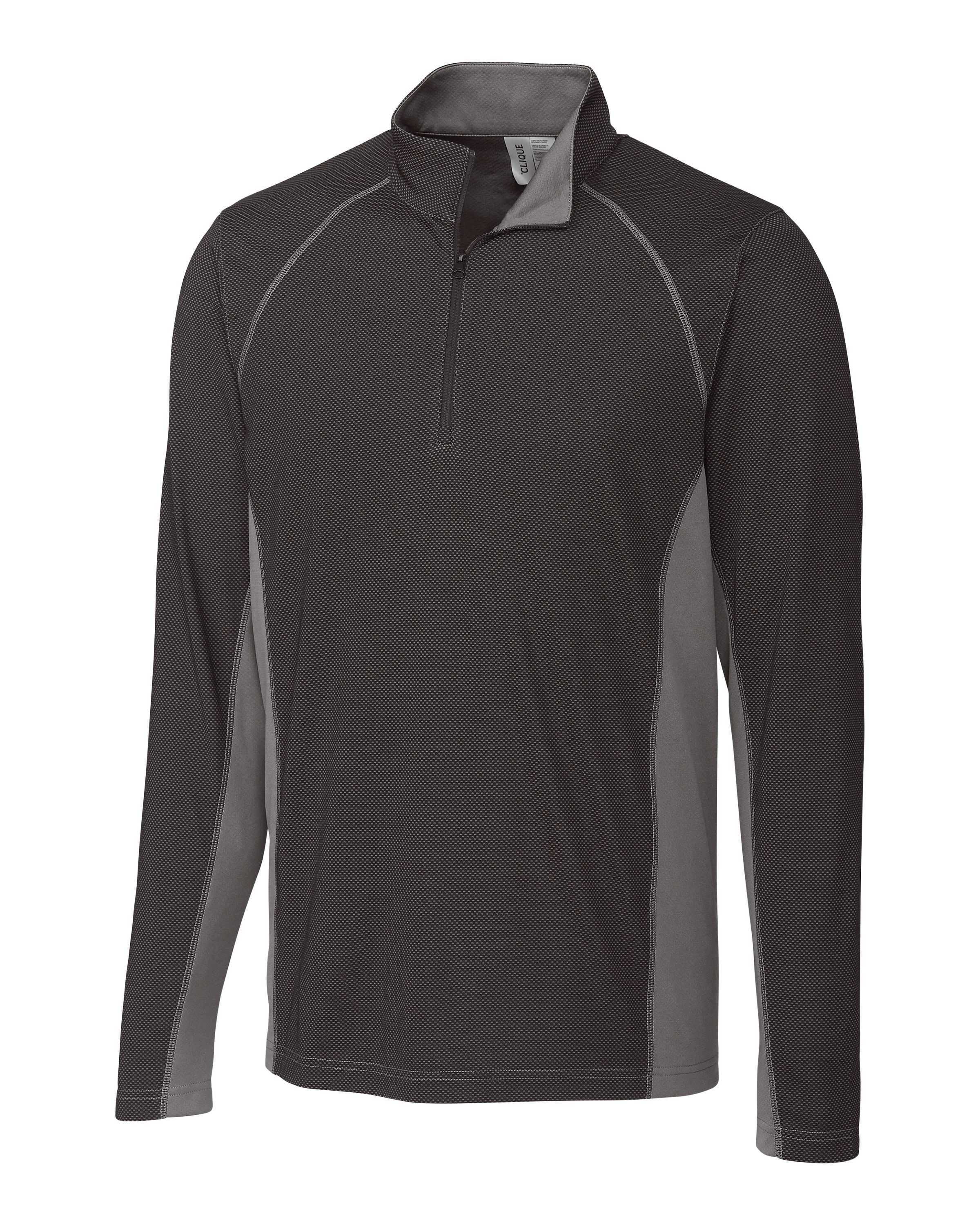 Ice Pique Colorblock Mens Half Zip Tech Pullover
