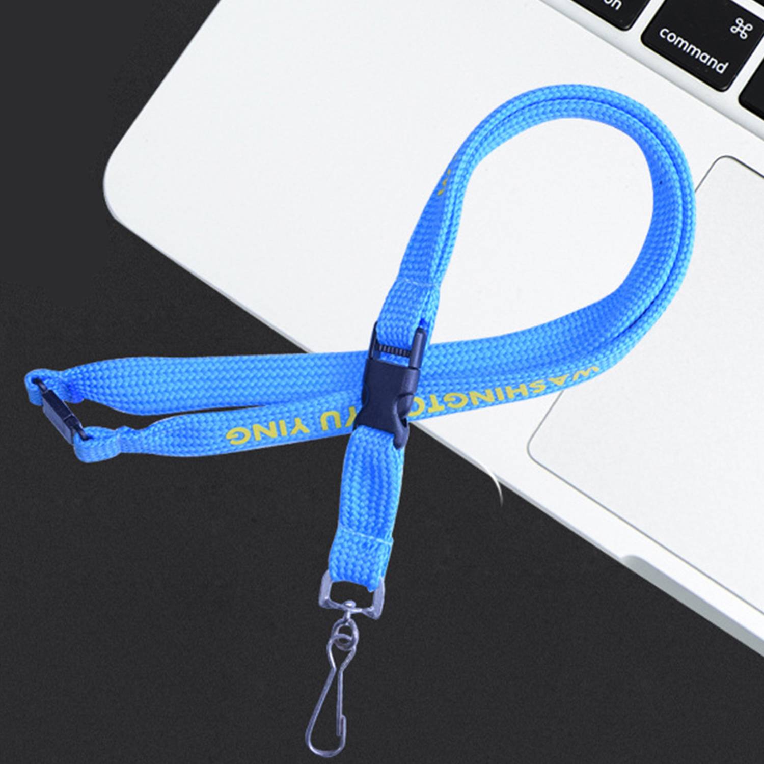 Personalized Nylon ID Lanyards with Safety Buckle 5