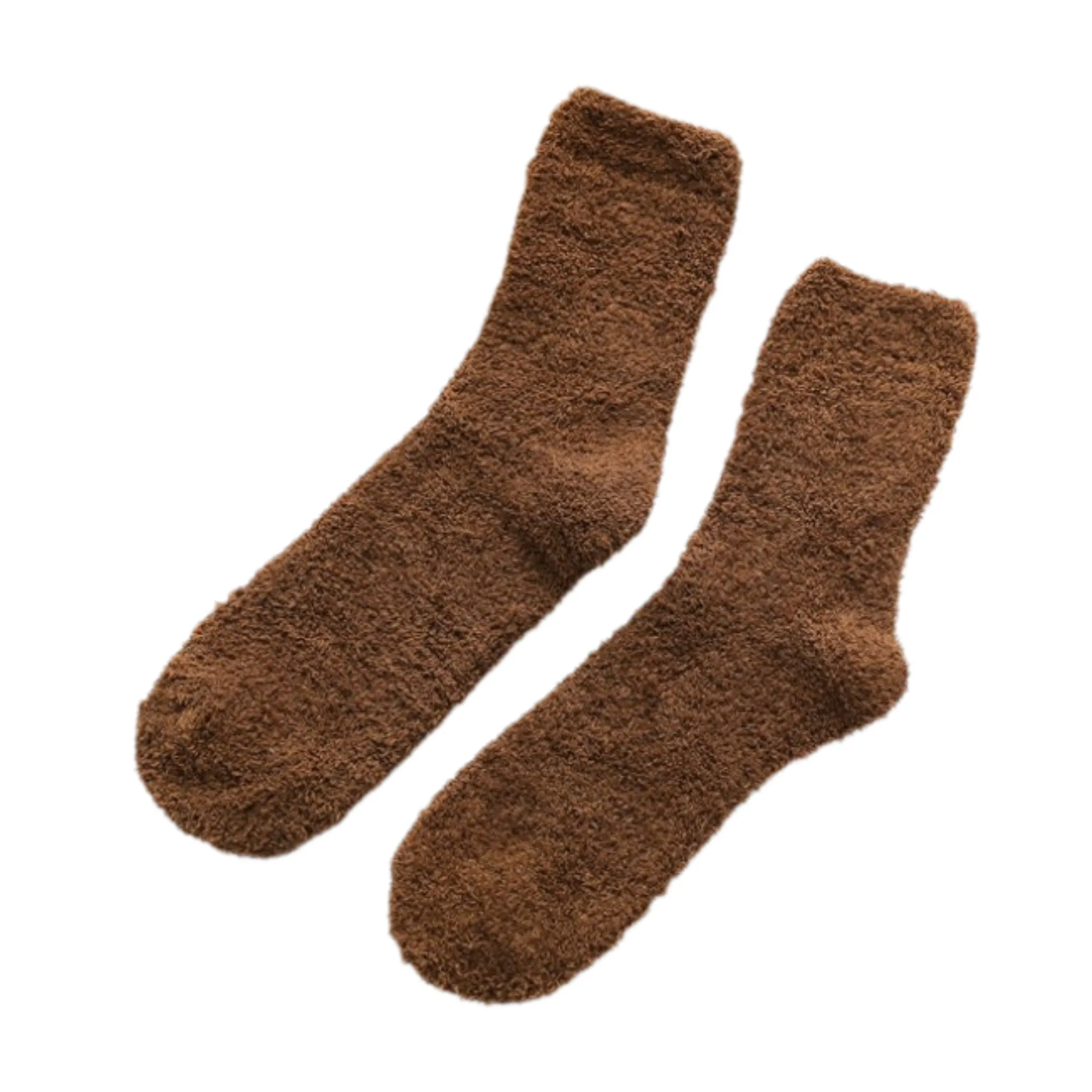 Winter Custom Fuzzy Feet Socks 5