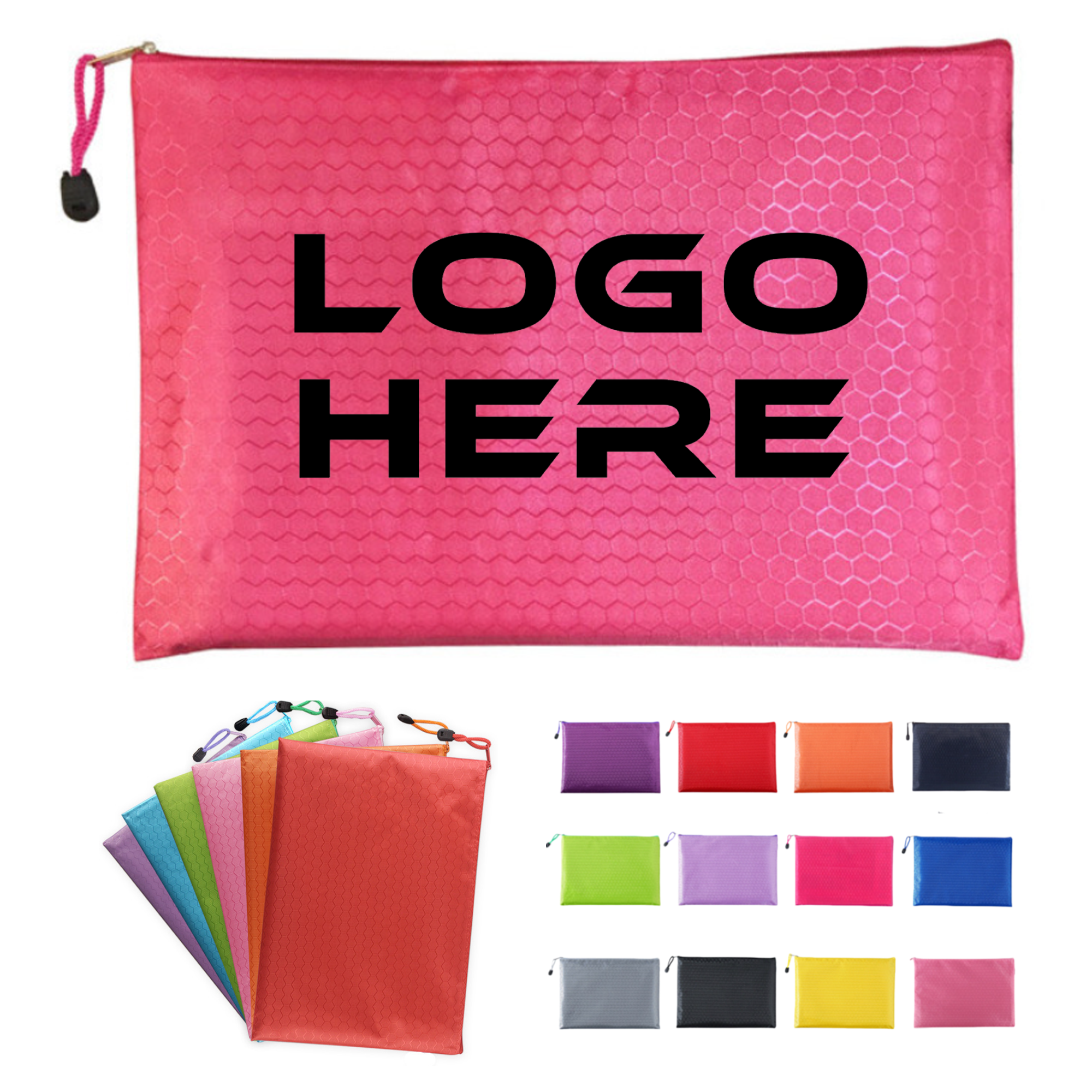 Double Layer A4 File Storage Pouch 2