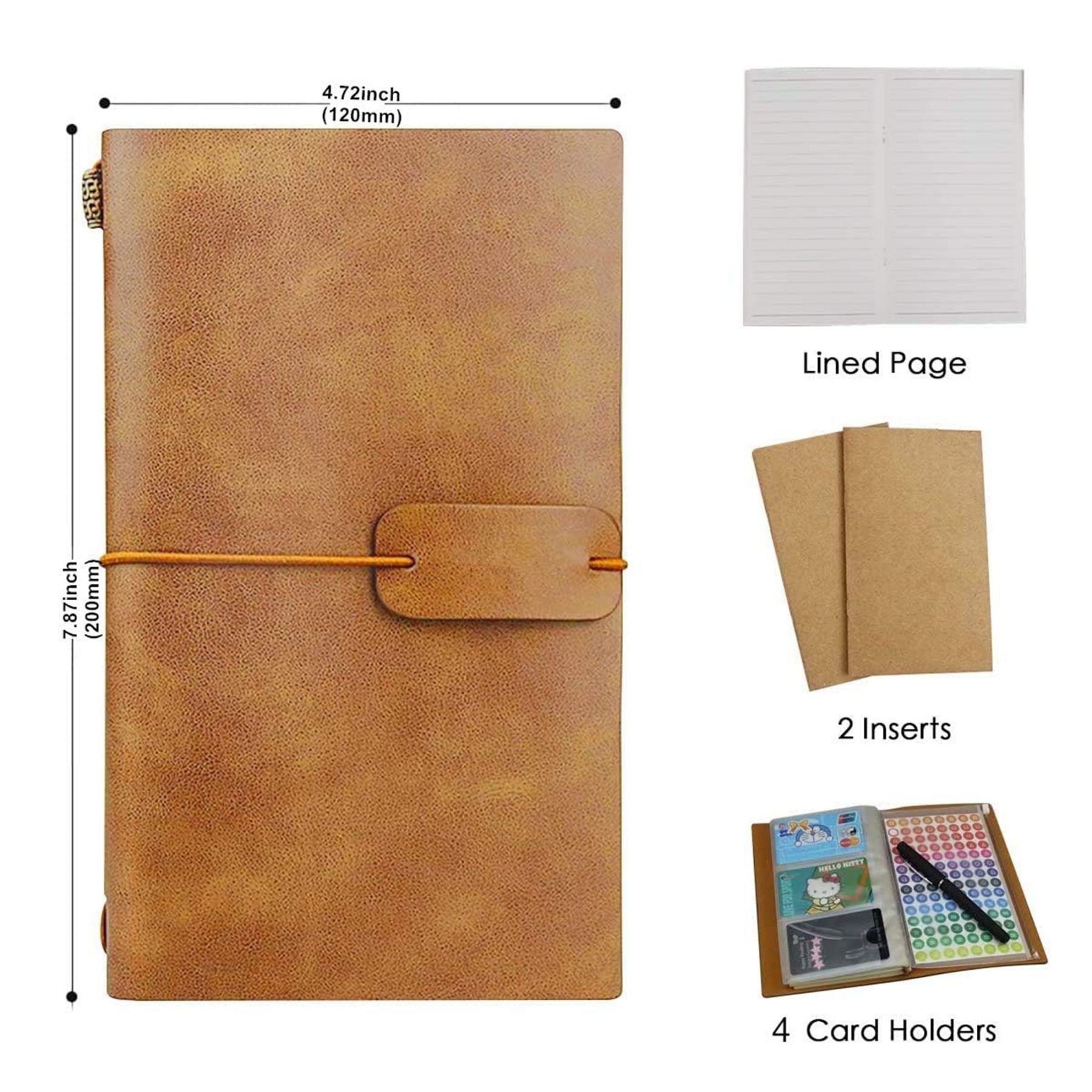 PU Leather Journal Notebook 1