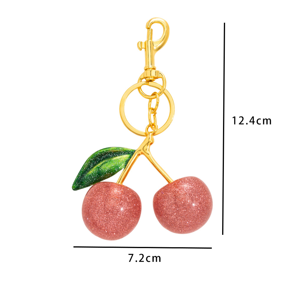 Keychain Cherry Bag Charms 7
