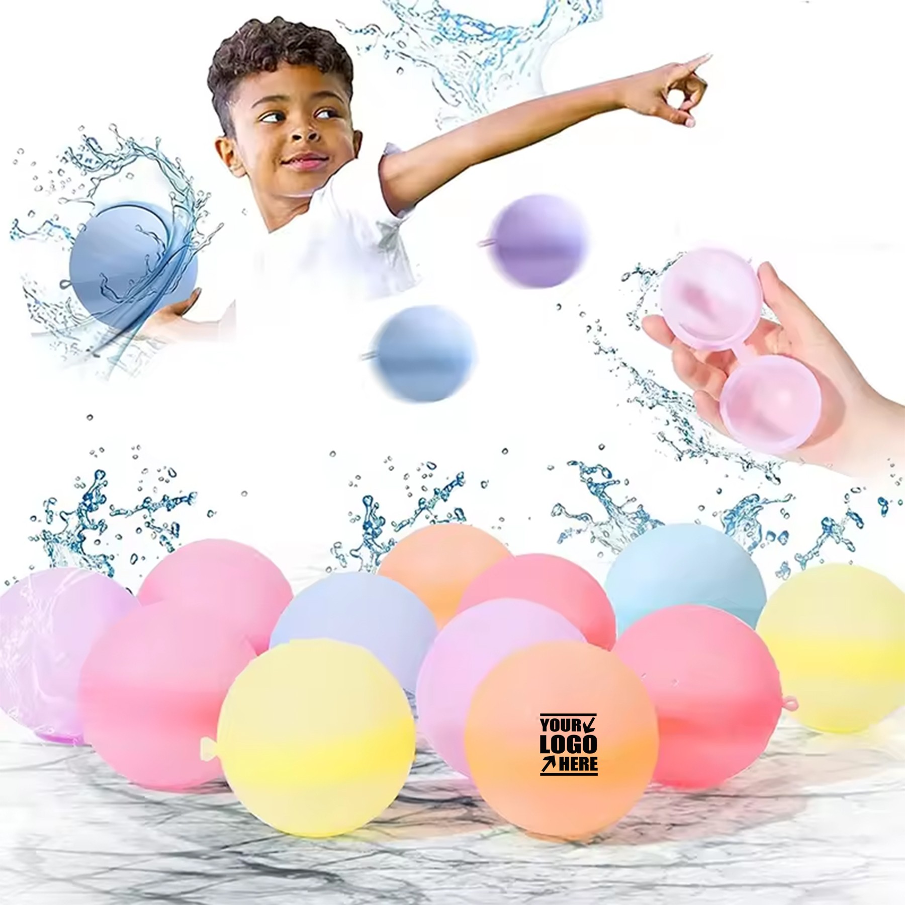 Refillable Silicone Water Ball