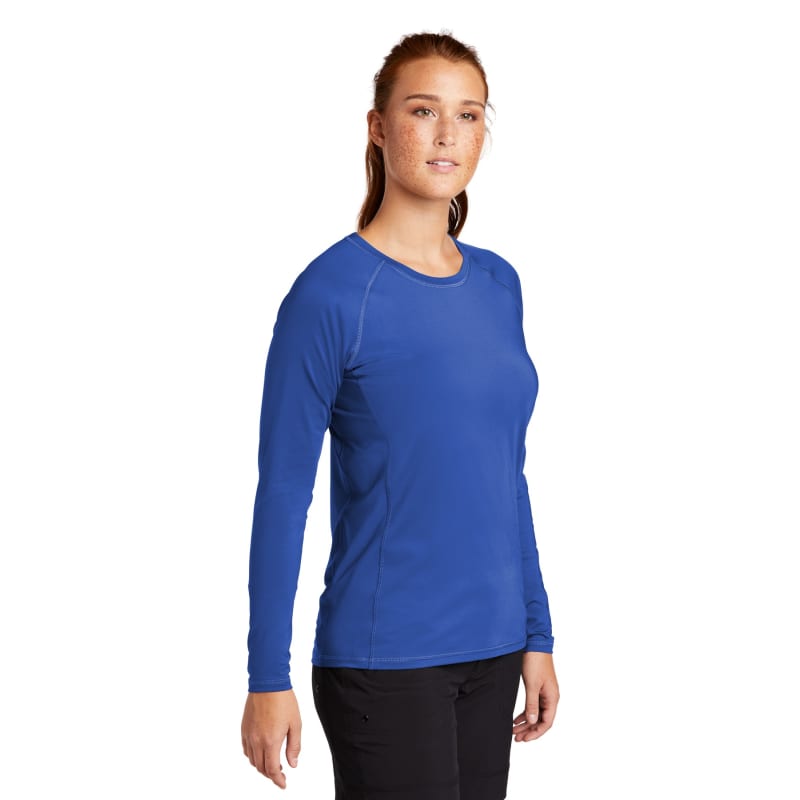 Sport-Tek Women's Long Sleeve Rashguard Tee. 28