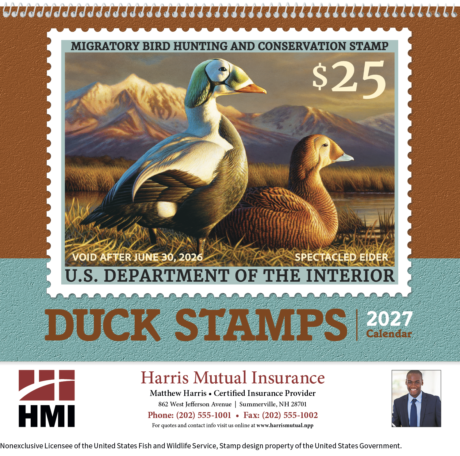 Triumph® Calendars Duck Stamps Calendar 32