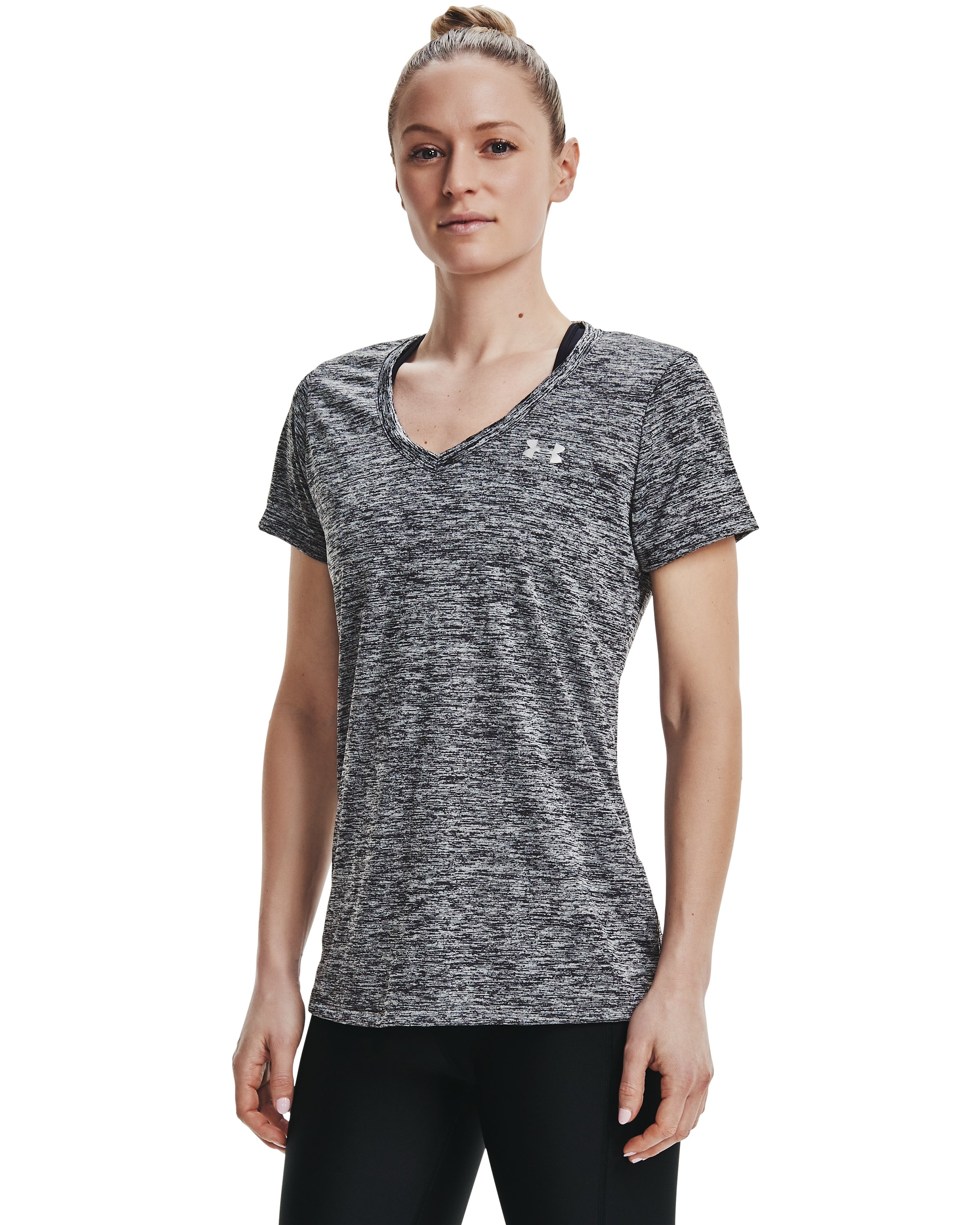 UA Tech Twist Women's V-Neck Short Sleeve 40