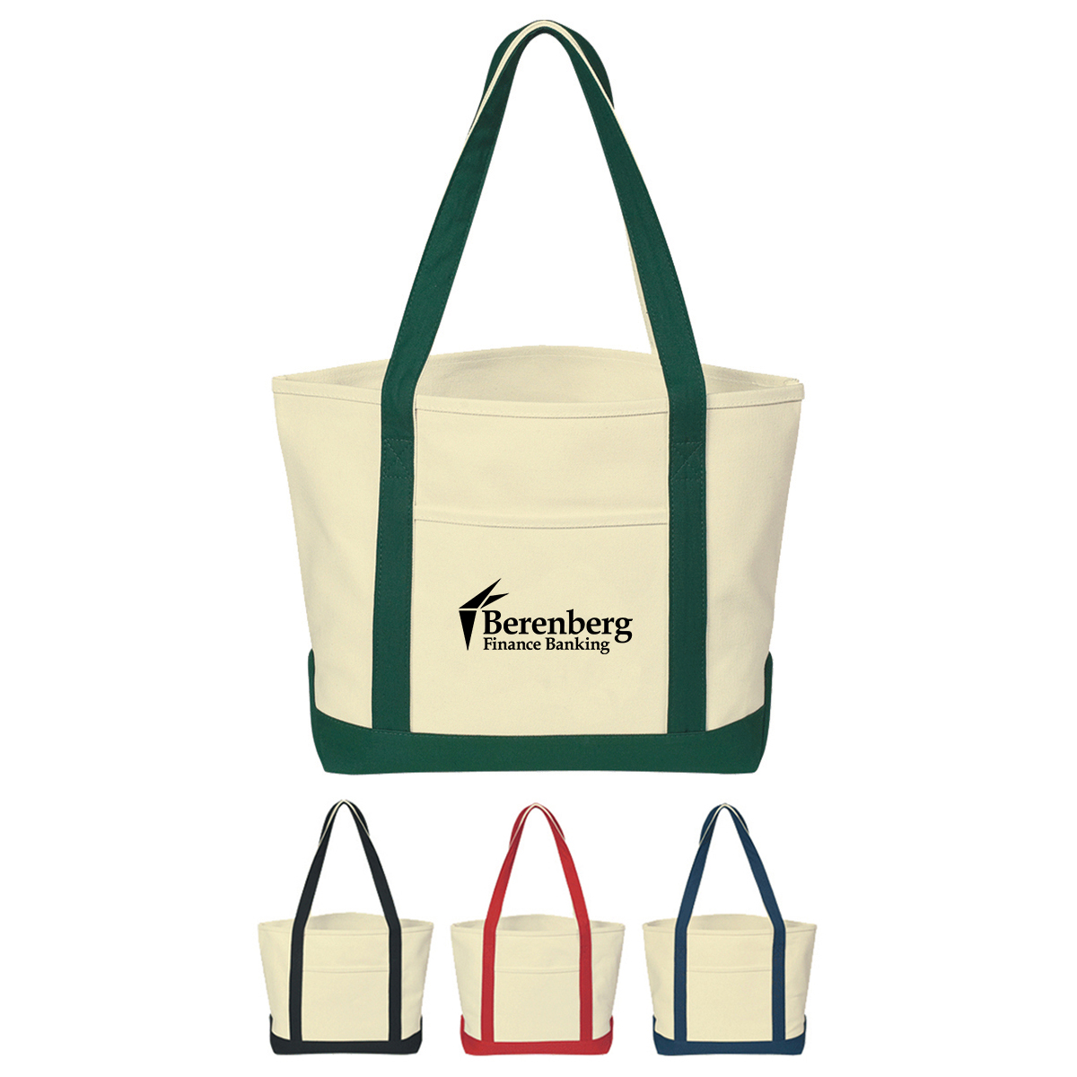 Medium Starboard Cotton Canvas Tote Bag, custom tote bag with logo imprint 16