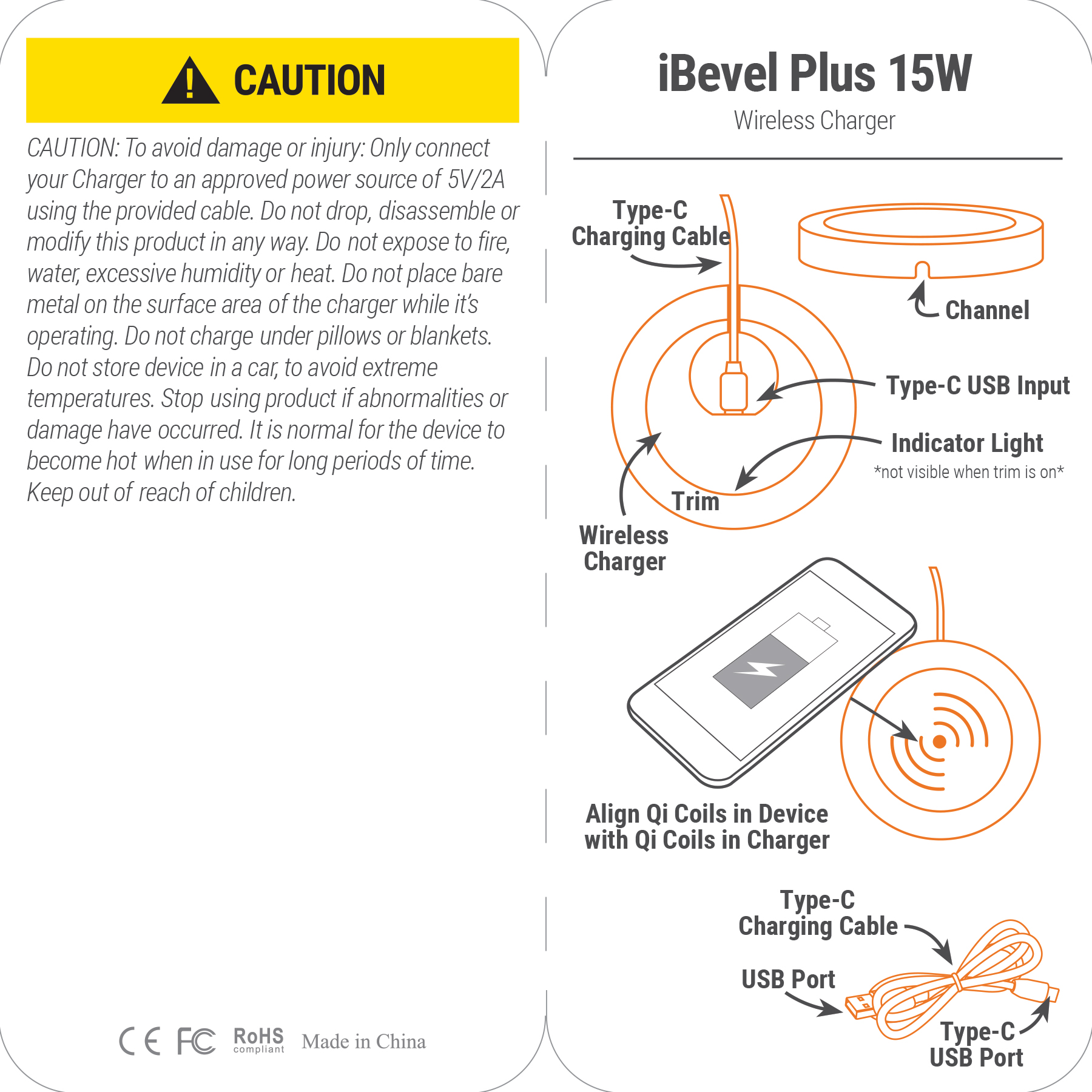 iBevel Plus 15W Wireless Charger 7
