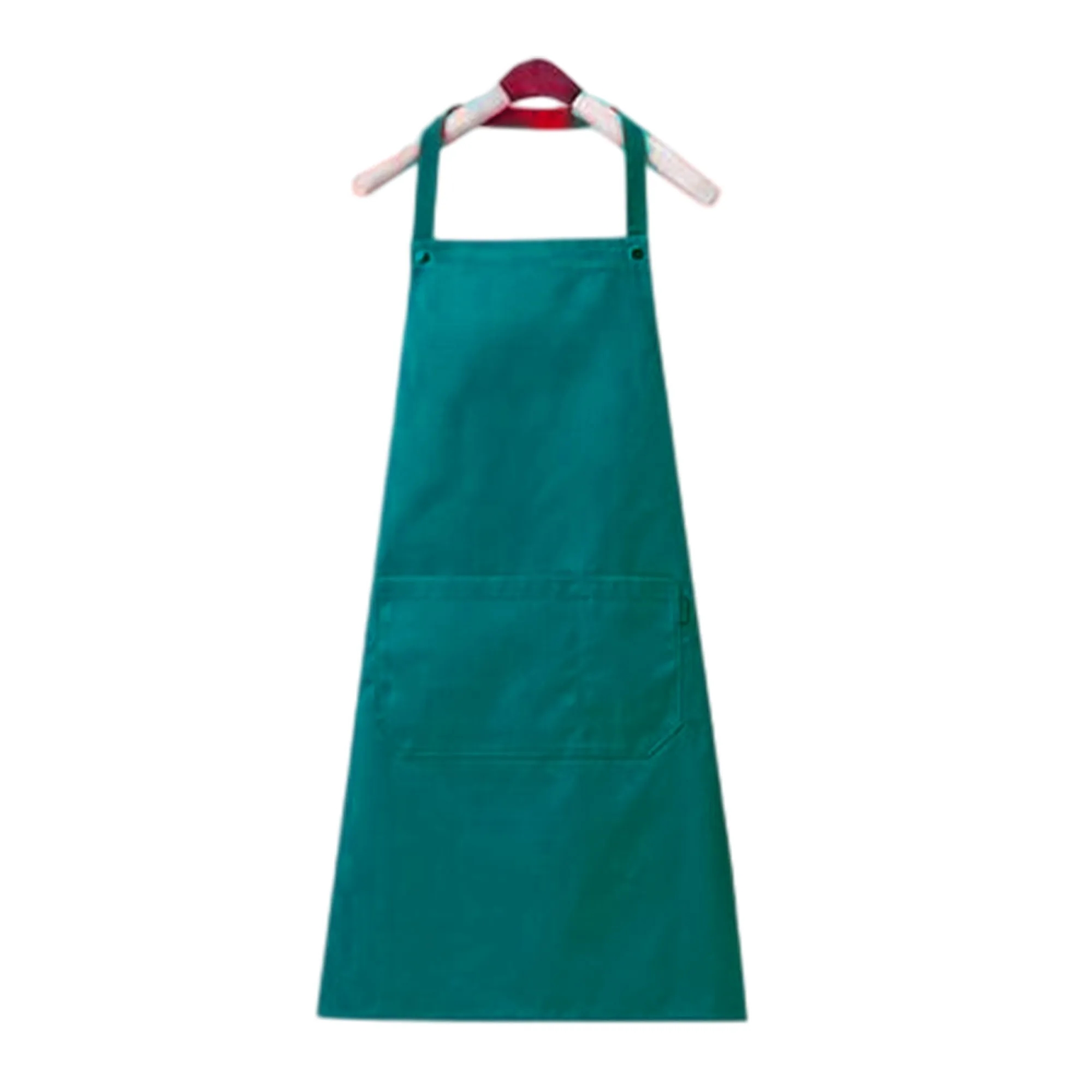 Canvas Kitchen Apron with Pockets 11