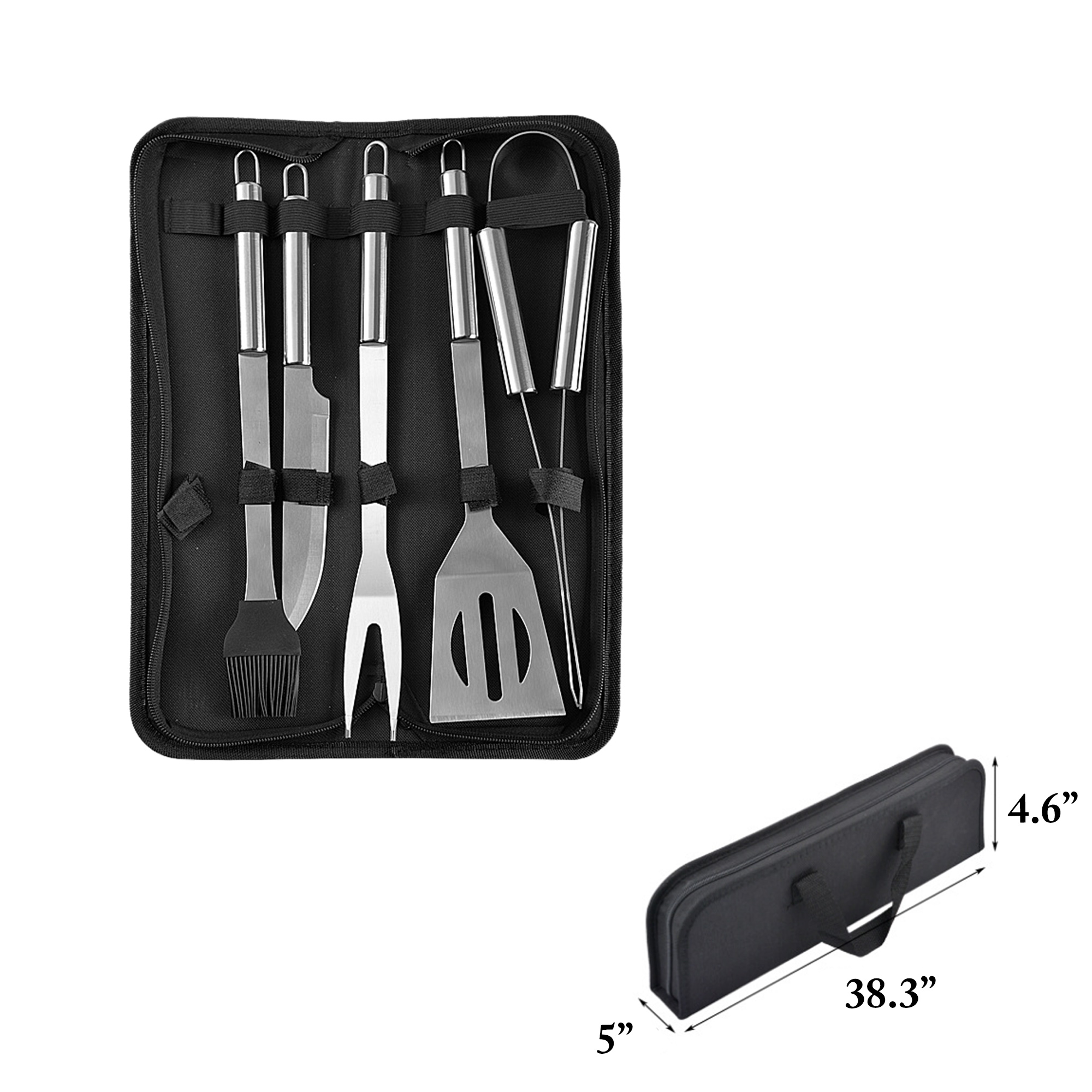 Stainless Steel BBQ Camping Tool Set 2