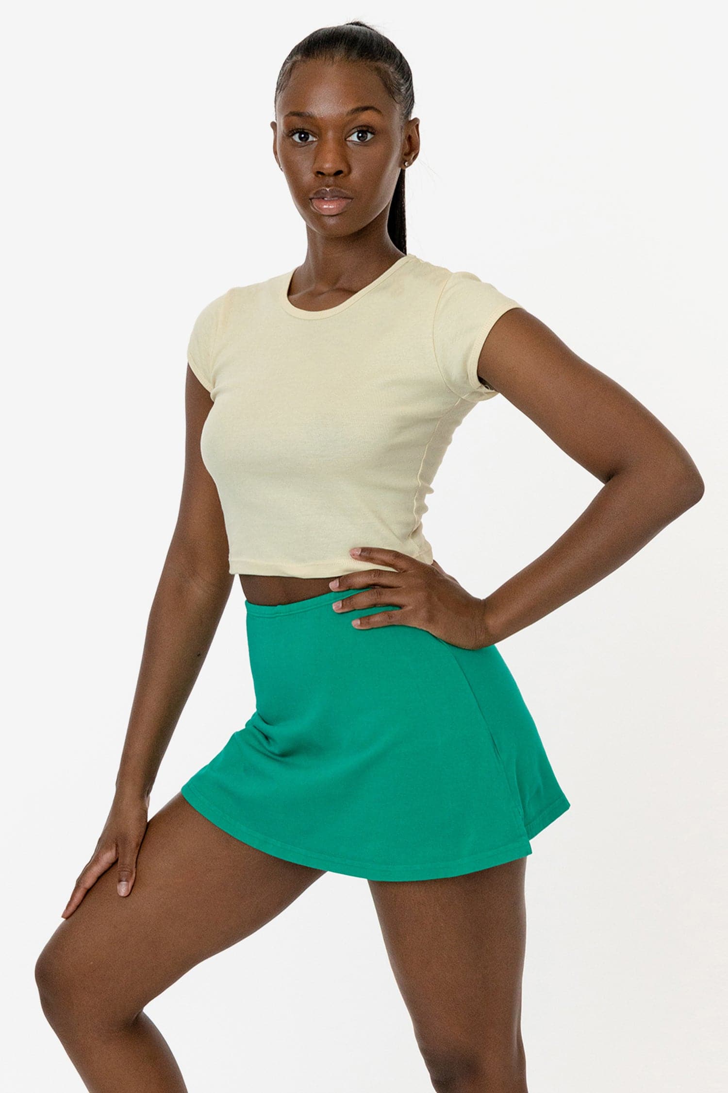 GARMENT DYE CHEER SKORT 8