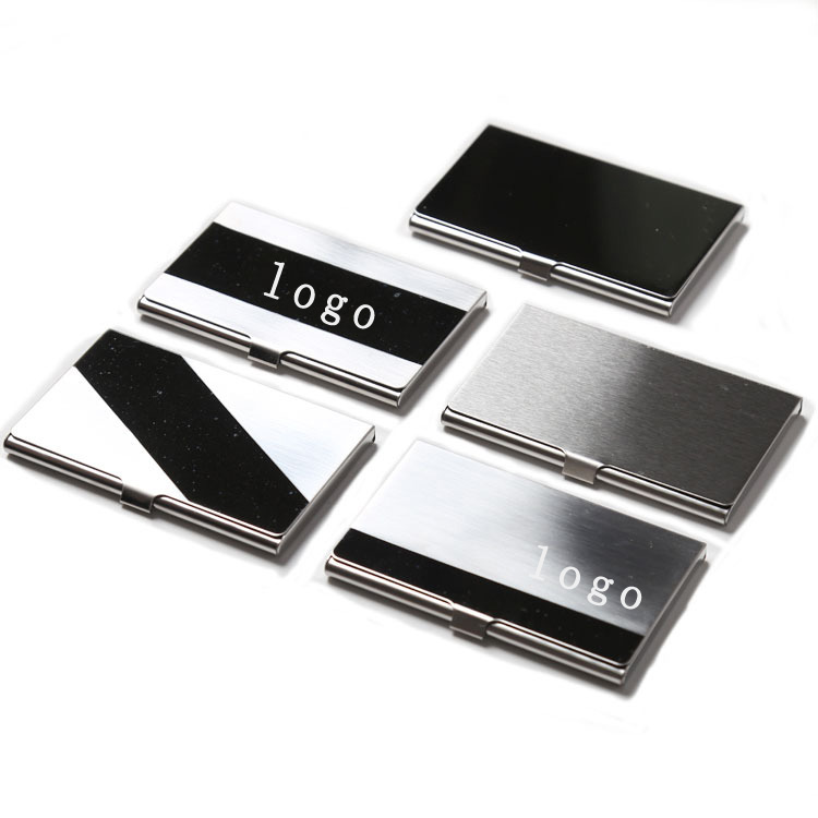 Stainless Steel Business Card Holder 1