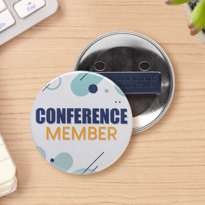 2.5 Inch Round Wearable Clothing Magnet Buttons 8