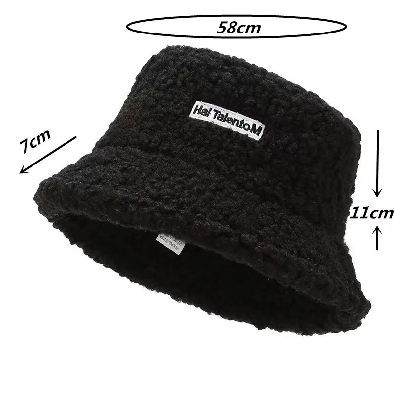 Winter Faux Fur Bucket Hat 2