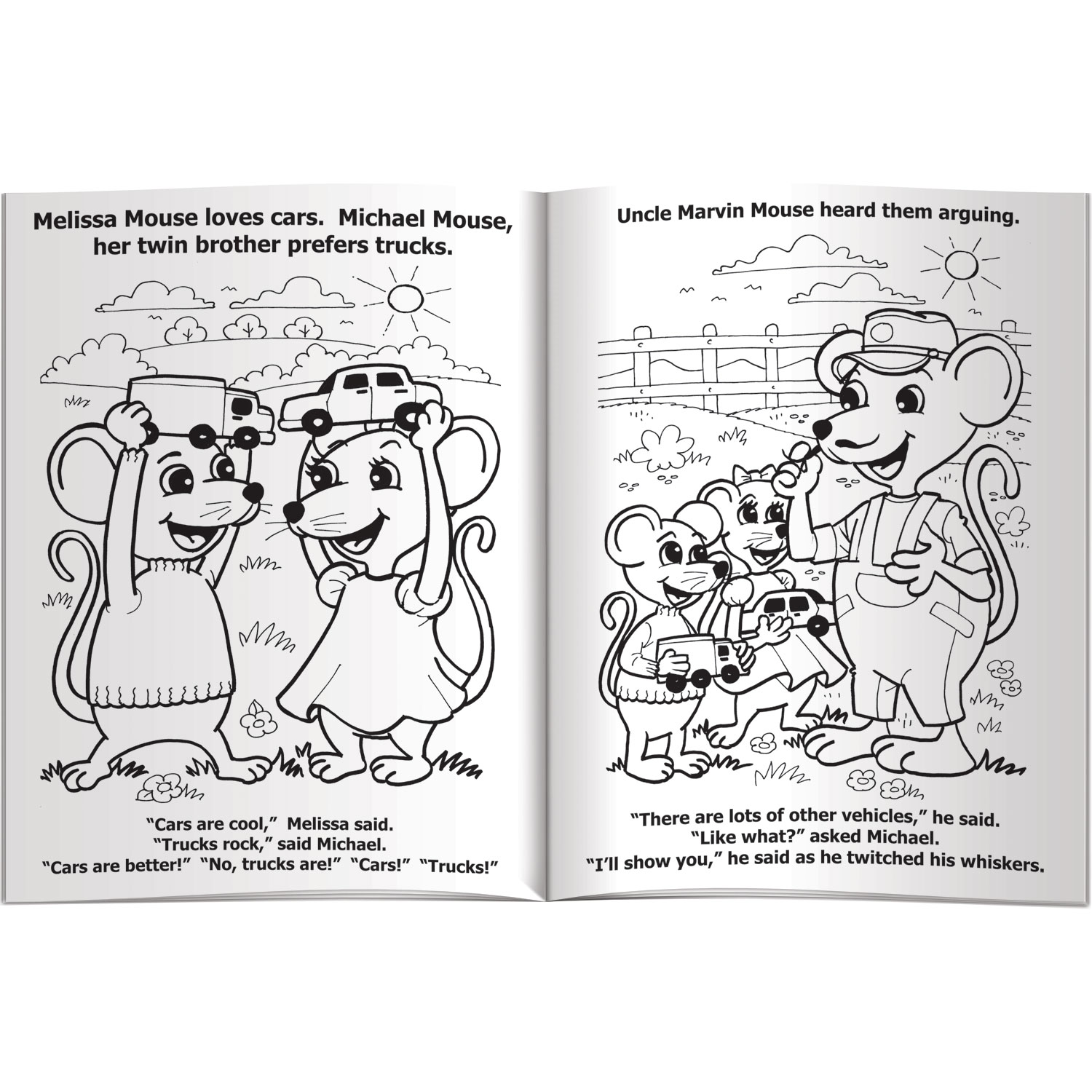 Coloring Book - Cars and Trucks Are Awesome! 4