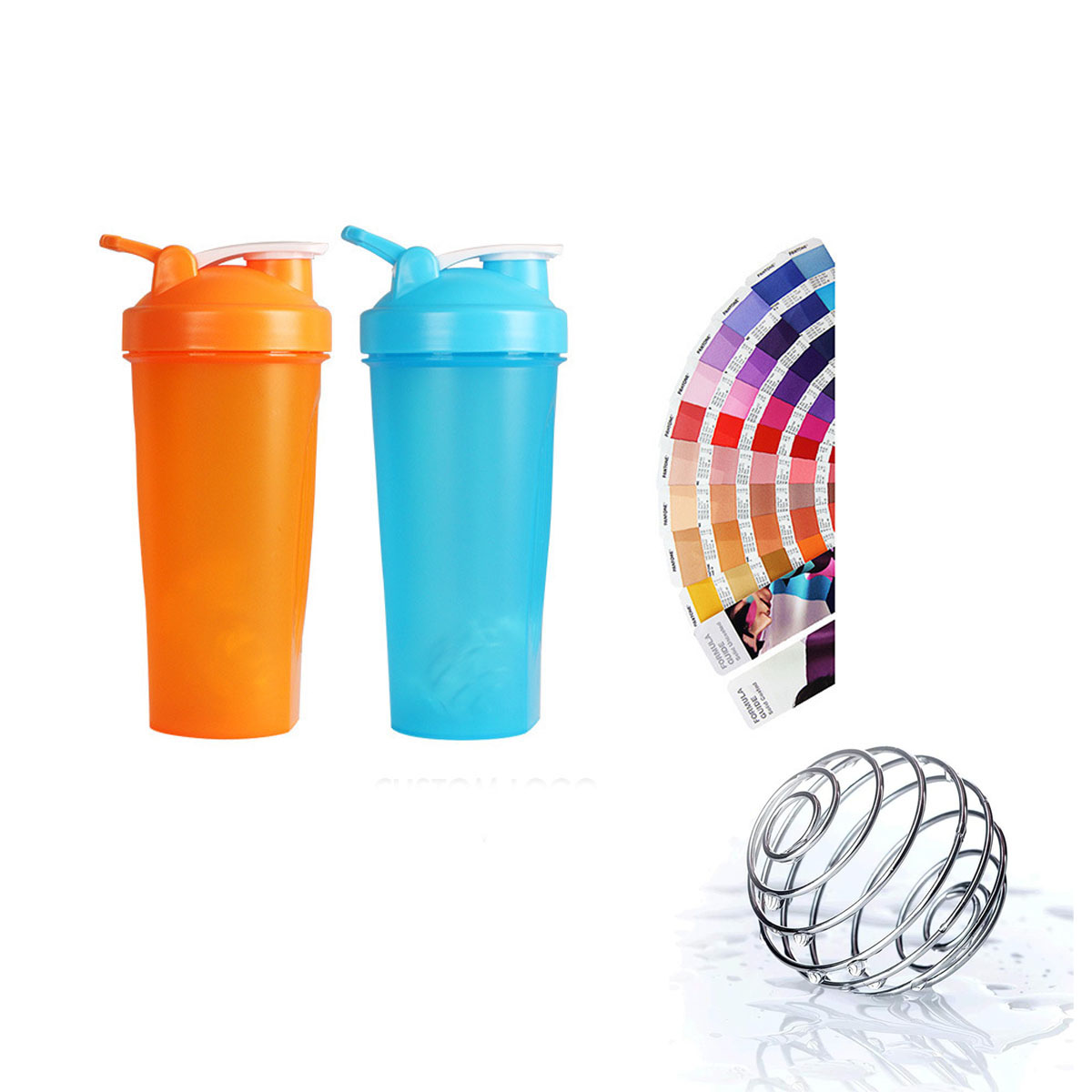 24 Oz Workout Protein Shaker Bottle 6