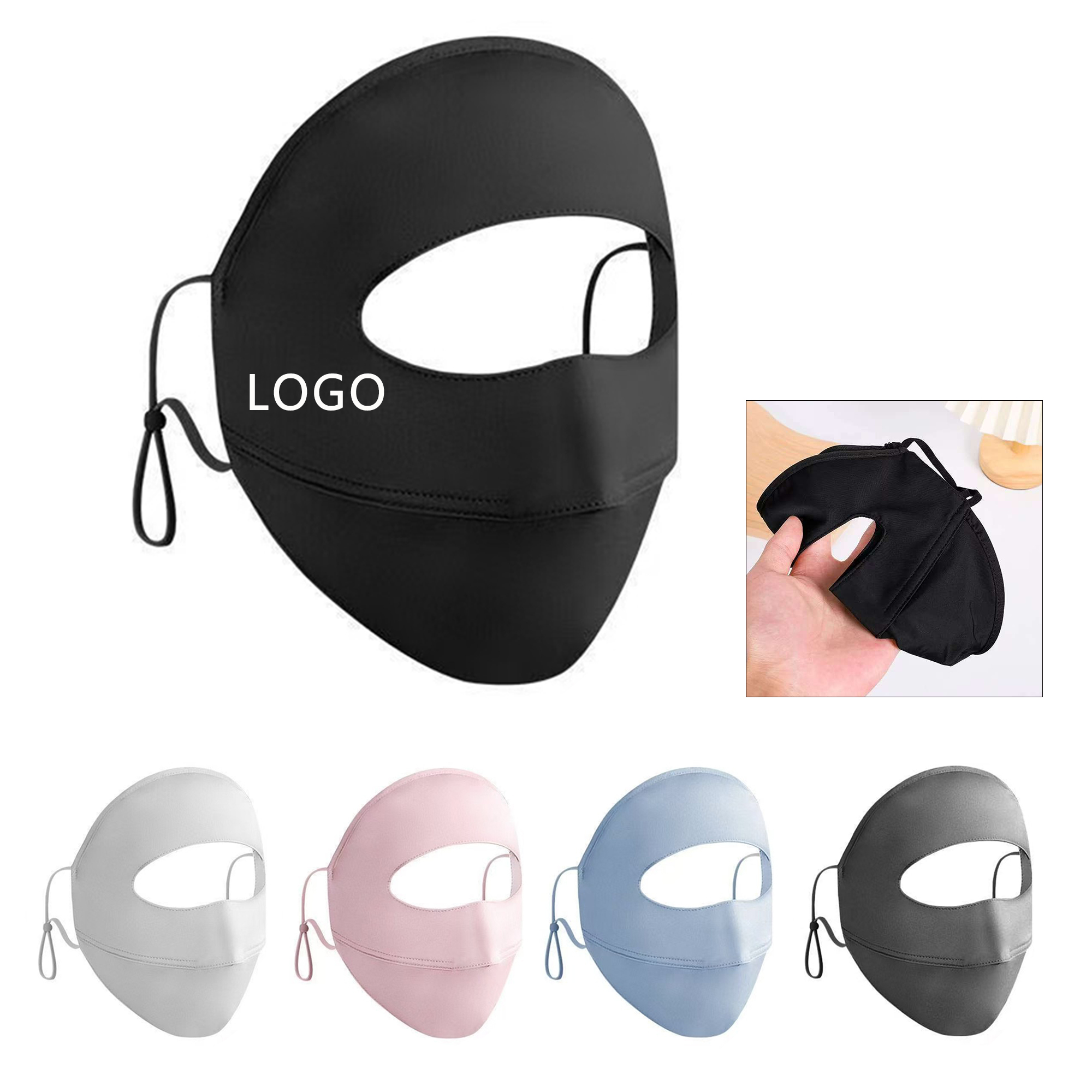 Summer UV Face Mask Full Coverage Breathable 4