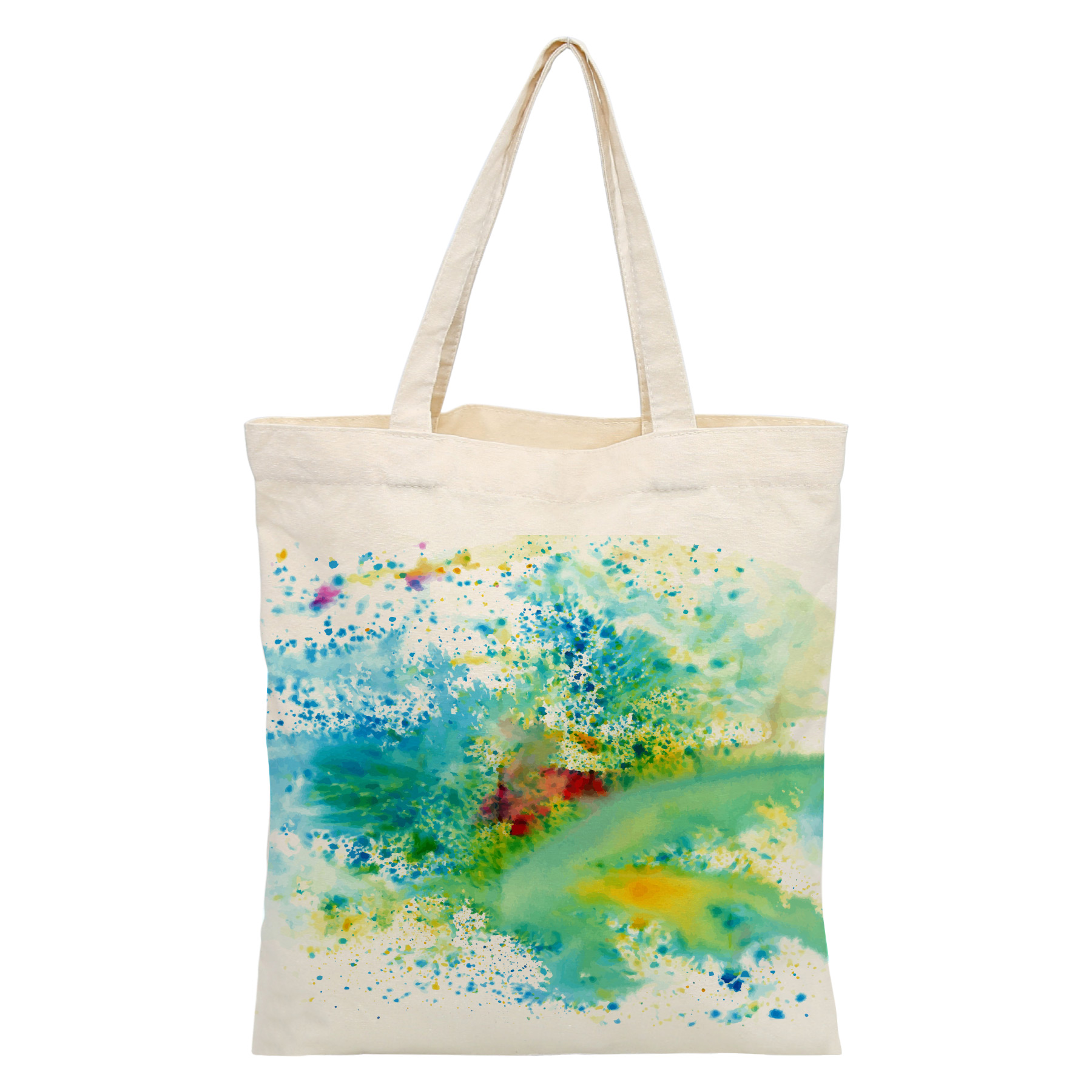 12 Oz Full Wrap Sublimation Canvas Tote Bag 10