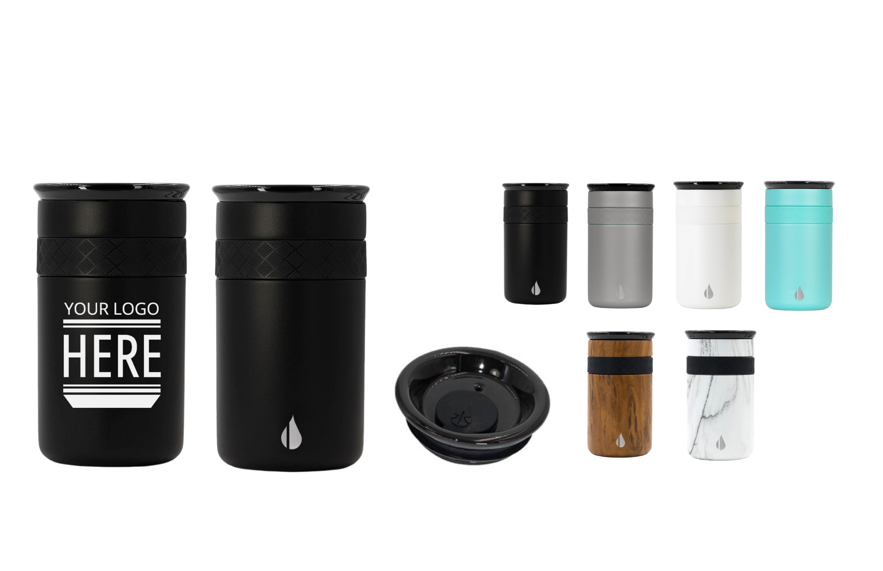 Elemental® Artisan 12oz Stainless Steel Tumbler with Ceramic Lid 2