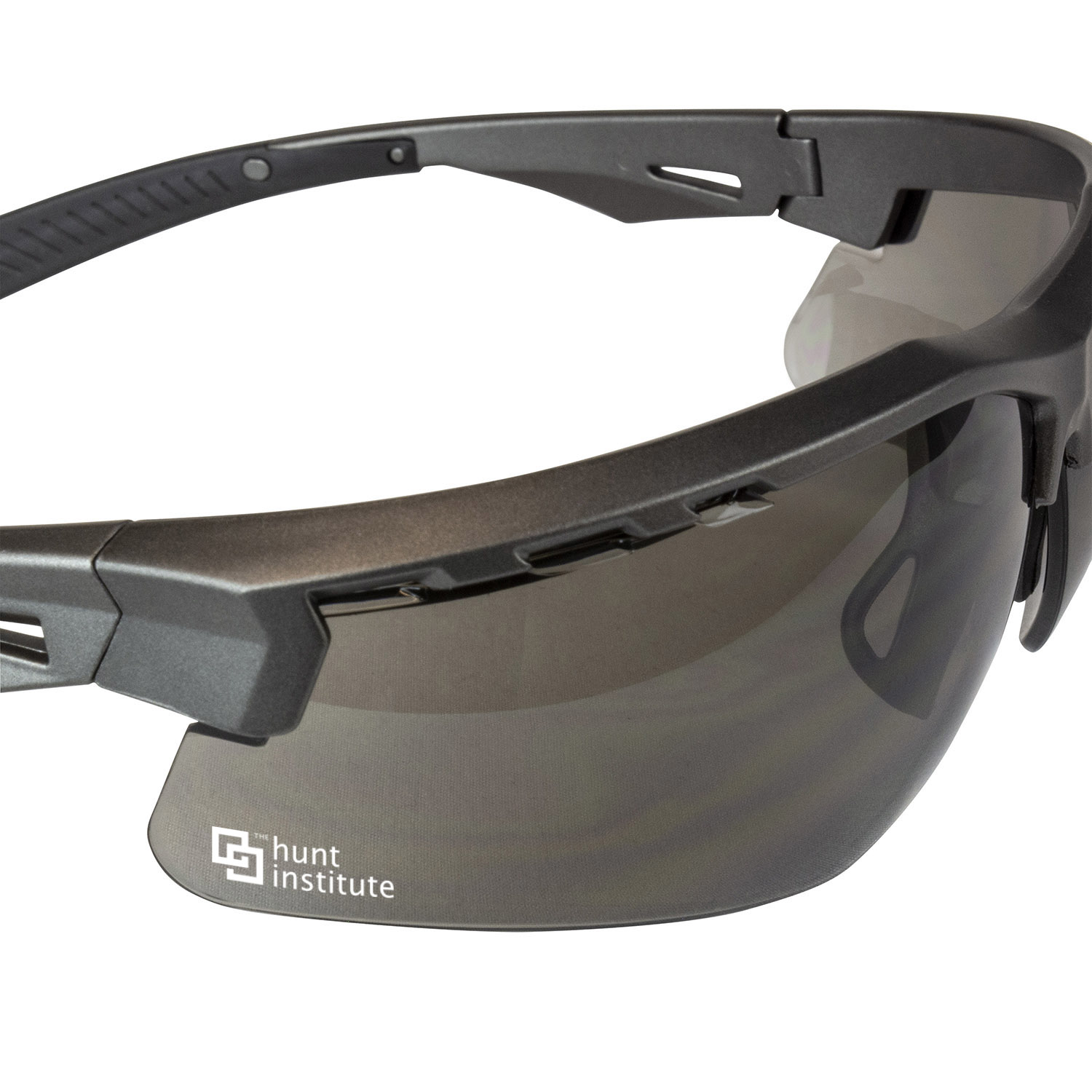 Thraxus Safety Eyewear- Gun Metal Frame Smoke Lens 3