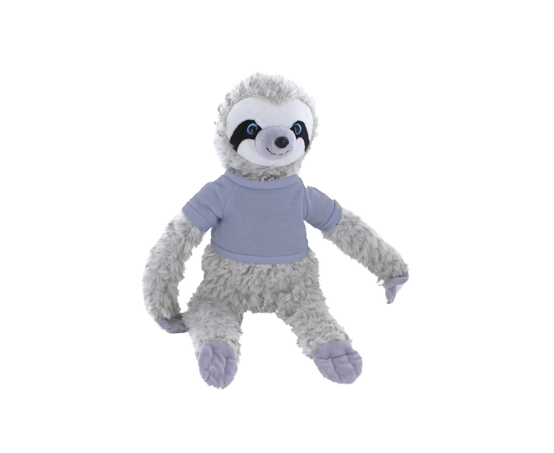soft plush Sloth with t-shirt 10