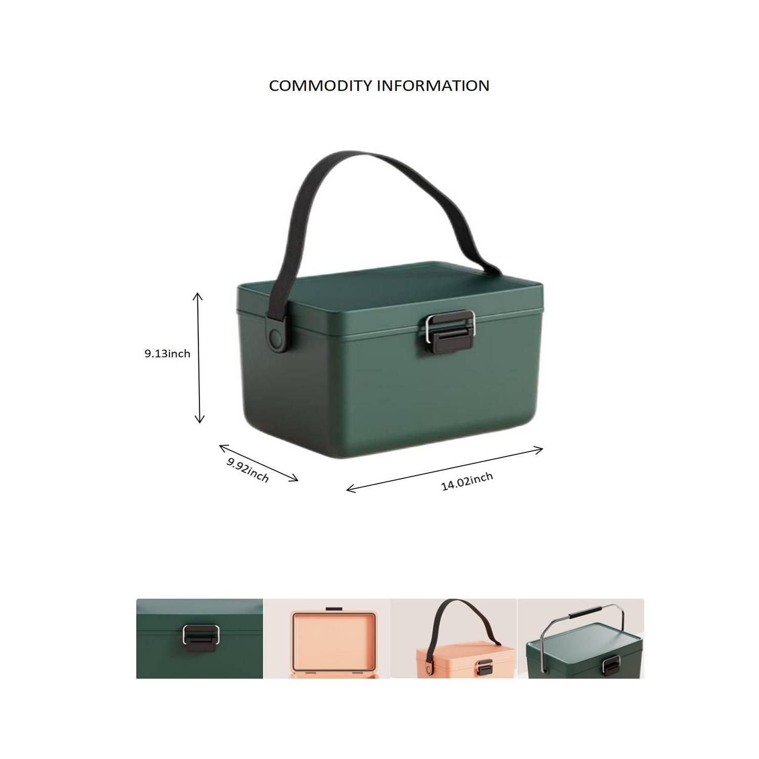Cubes Refrigerated Outdoor Camping Car Ice Bucket 5