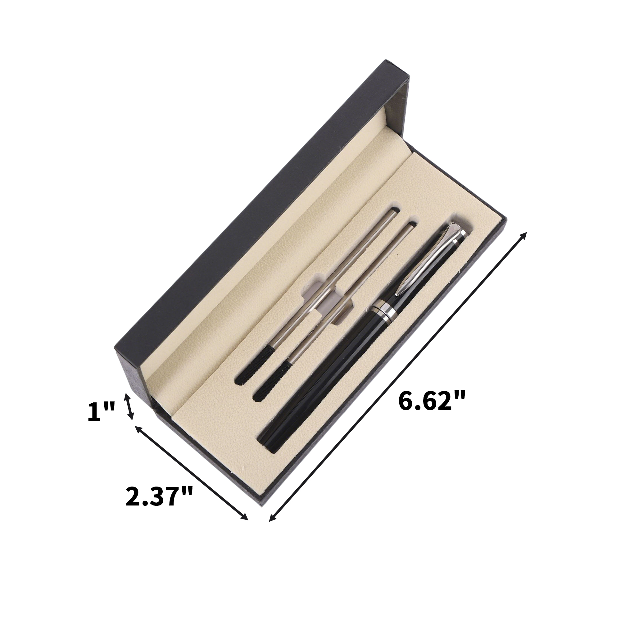 Metal Signature Gel Ink Pen Gift Box With Two Refills 4