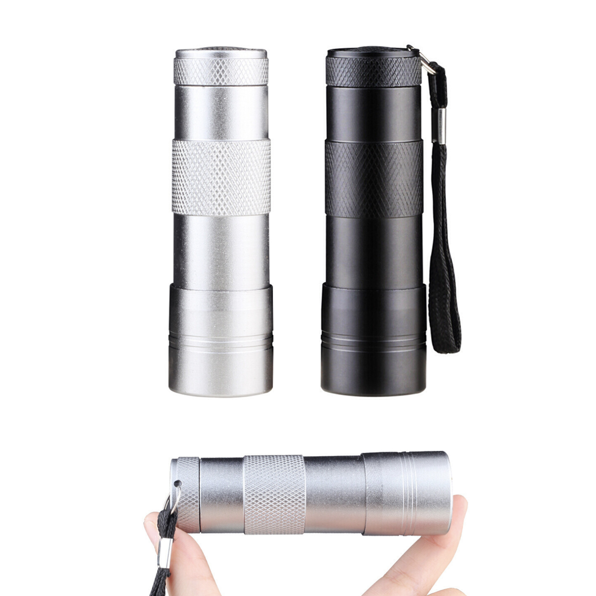 Customize Black Ultraviolet (UV) Led Flashlight 2