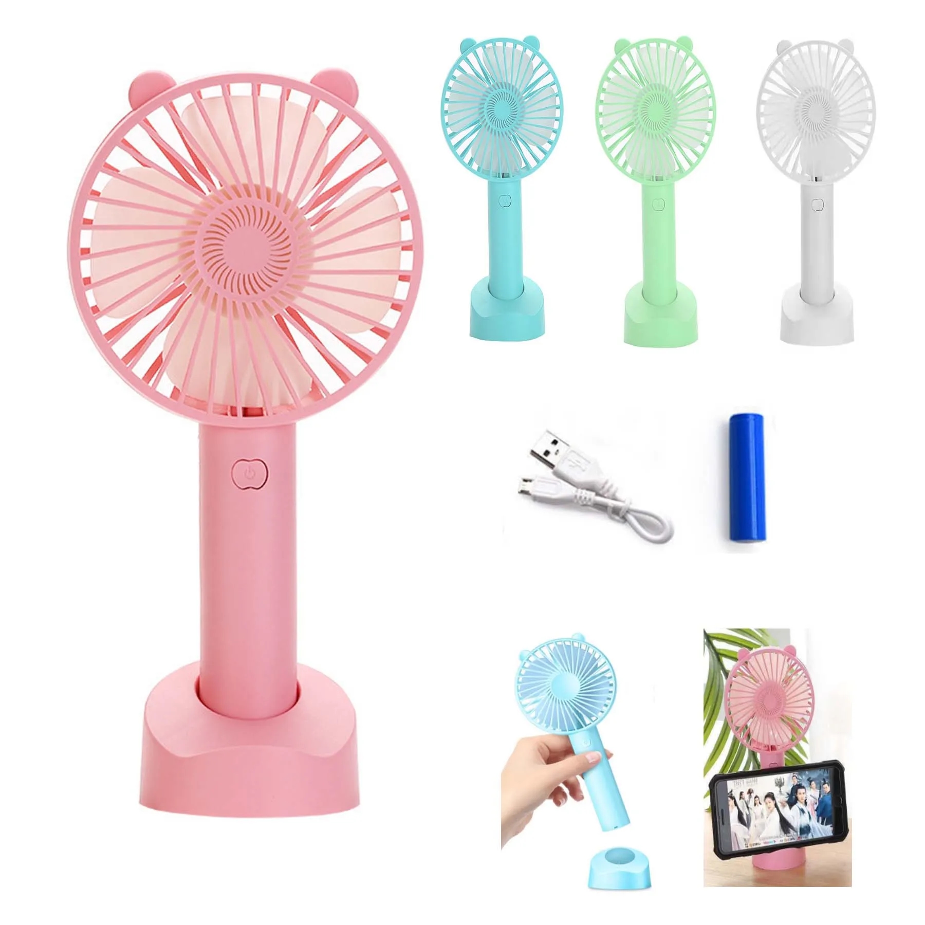 Portable USB Charging Mini Handheld Fan 3