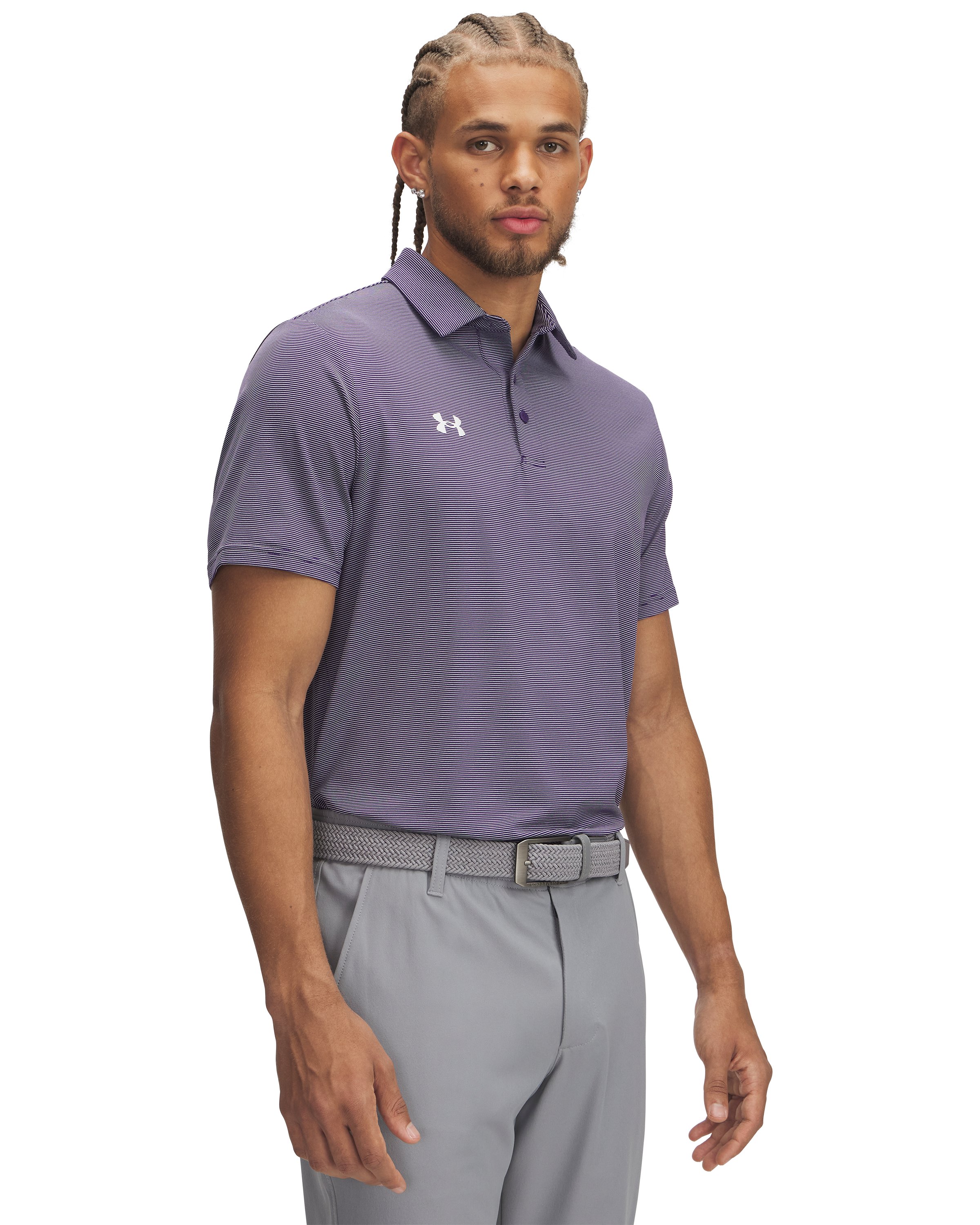 UA Playoff Team Stripe Men's Polo 5