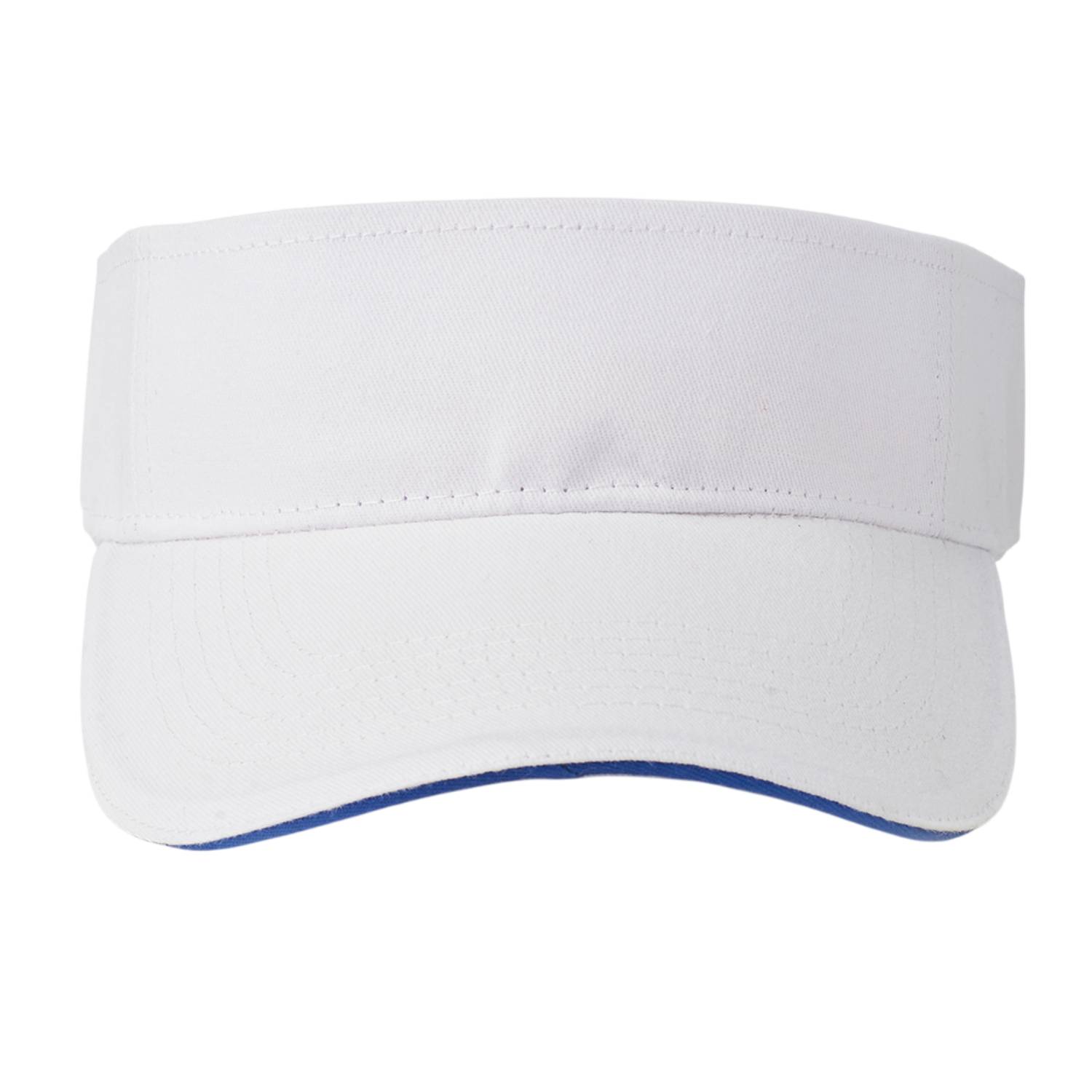 Strap Closure Cotton Sandwich Visor 6