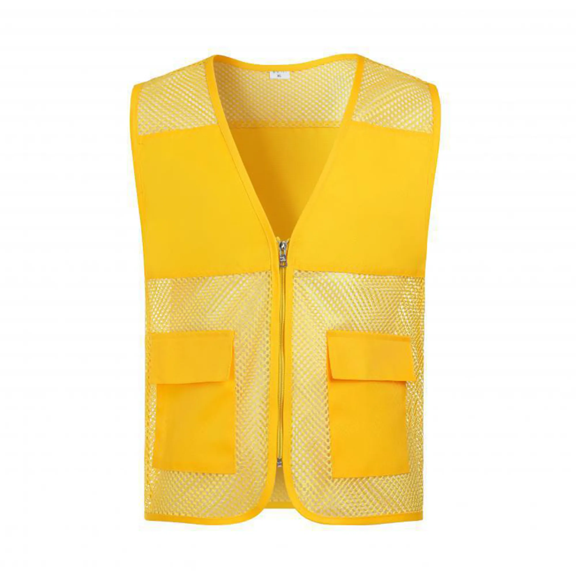 MOQ20 Mesh Vest Summer Volunteer Workwear 5