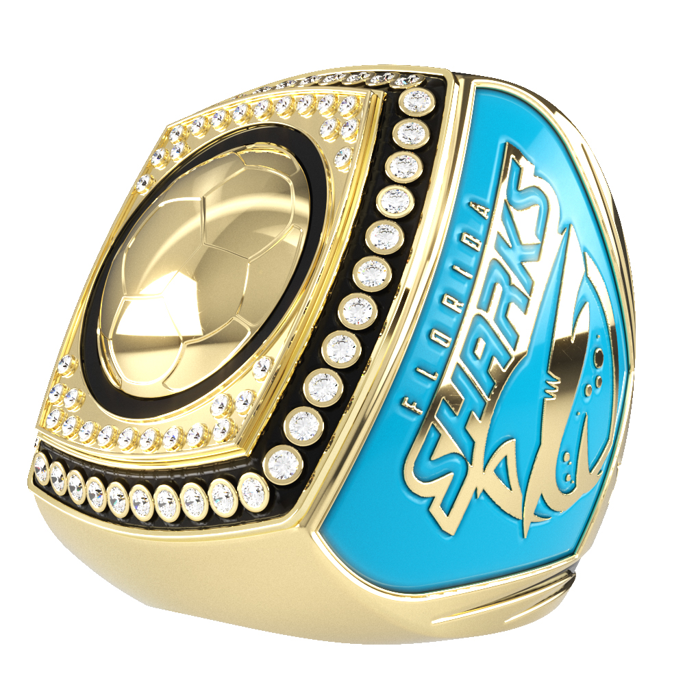 Custom Epic Ring w/ Stock Top & 2 Custom Sides