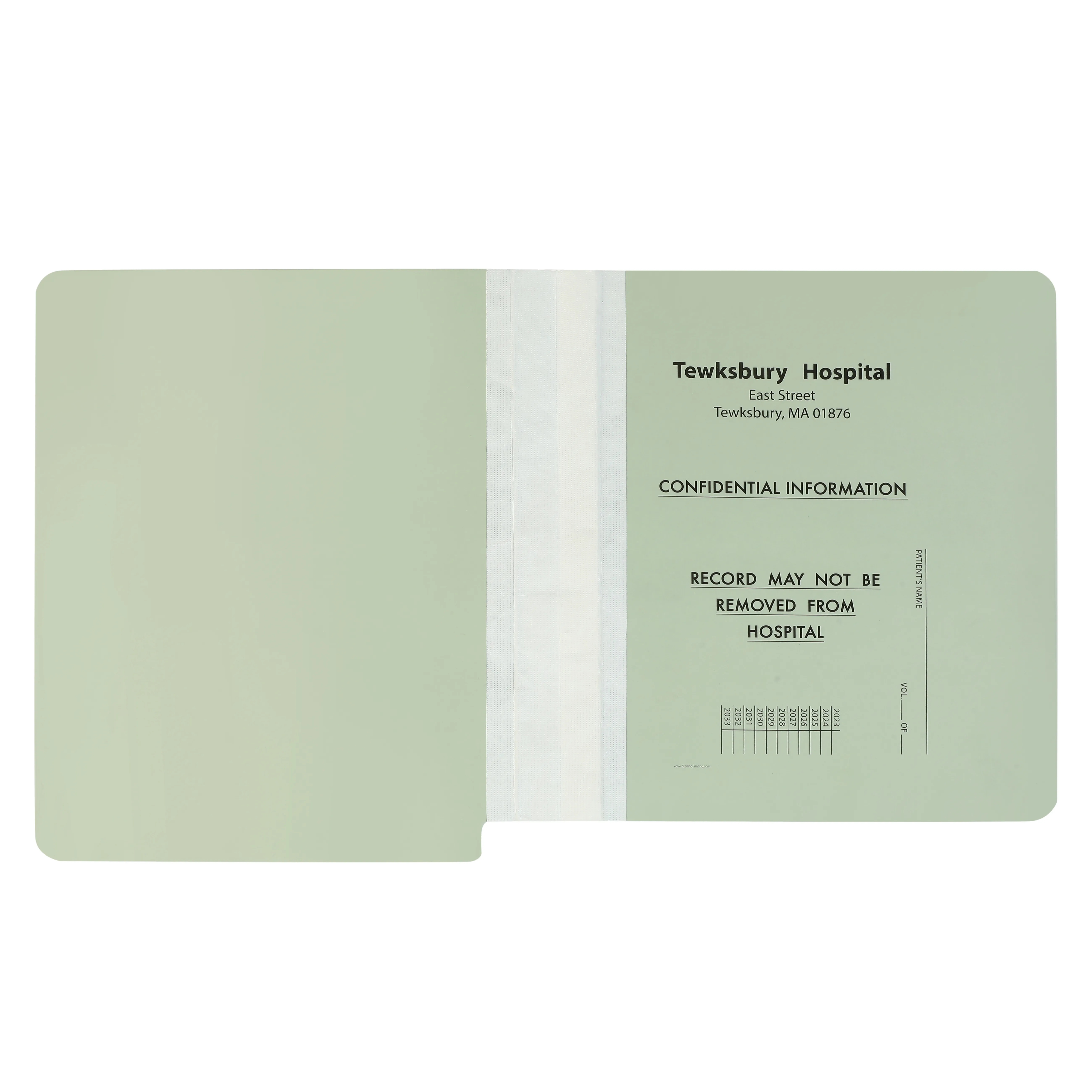 Custom Printed Pressboard Folder 1