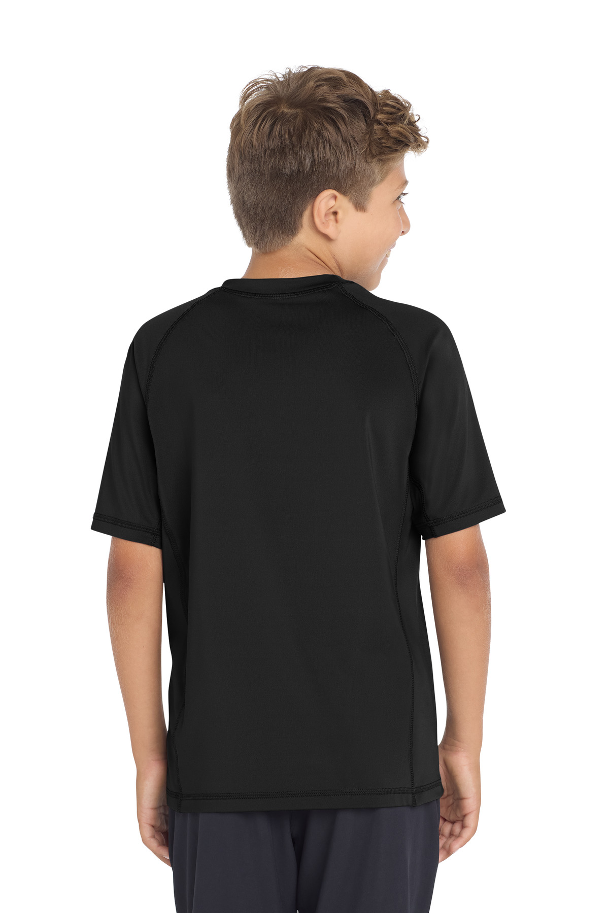 Sport-Tek Youth Rashguard Tee. YST470 23