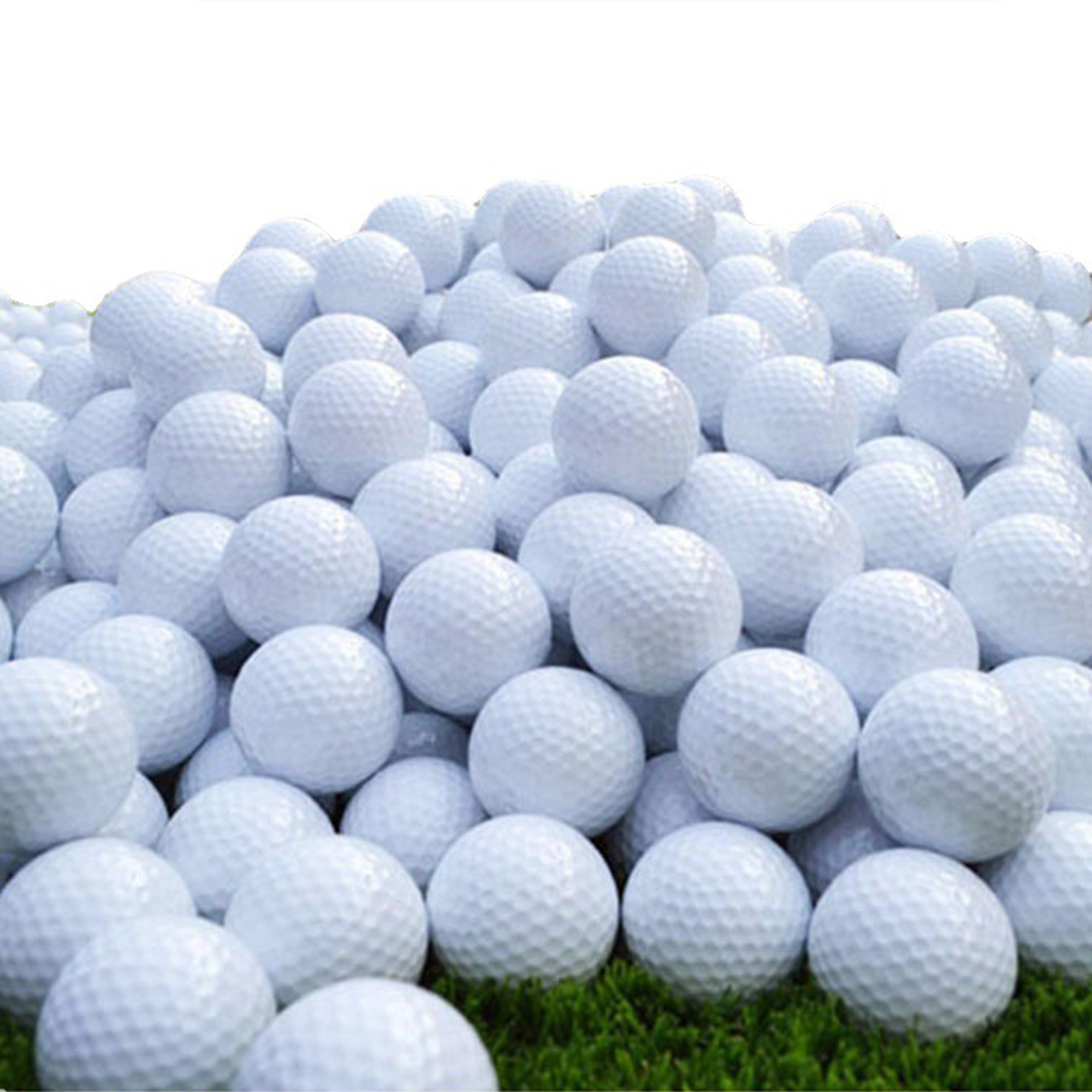 White Training Golf Balls 2