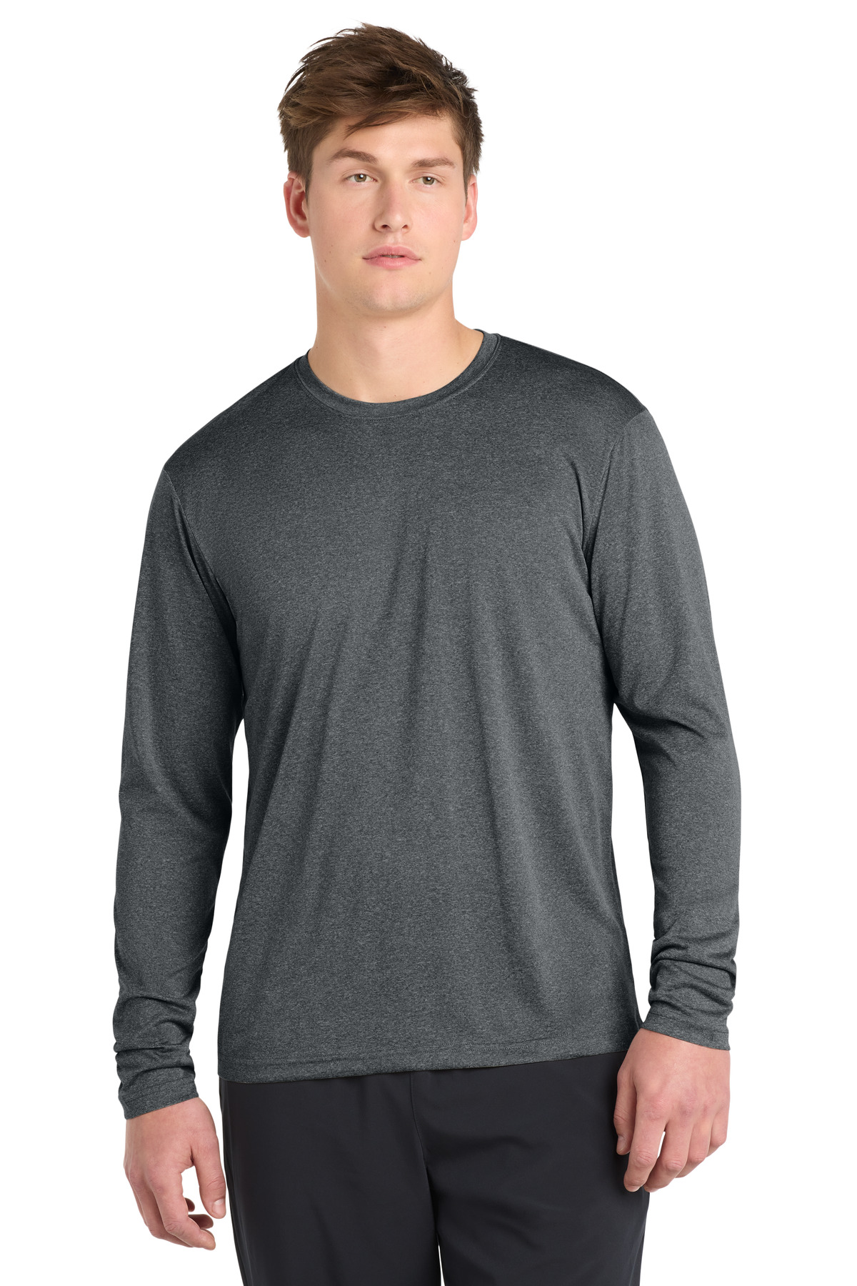 Sport-Tek Long Sleeve Heather Contender Tee. ST360LS 25