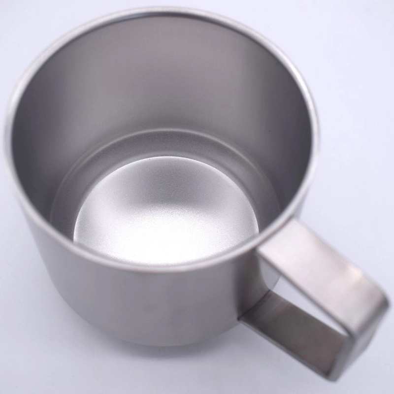 Custom 13 oz Double Walled Stainless Steel Coffee Mugs 5