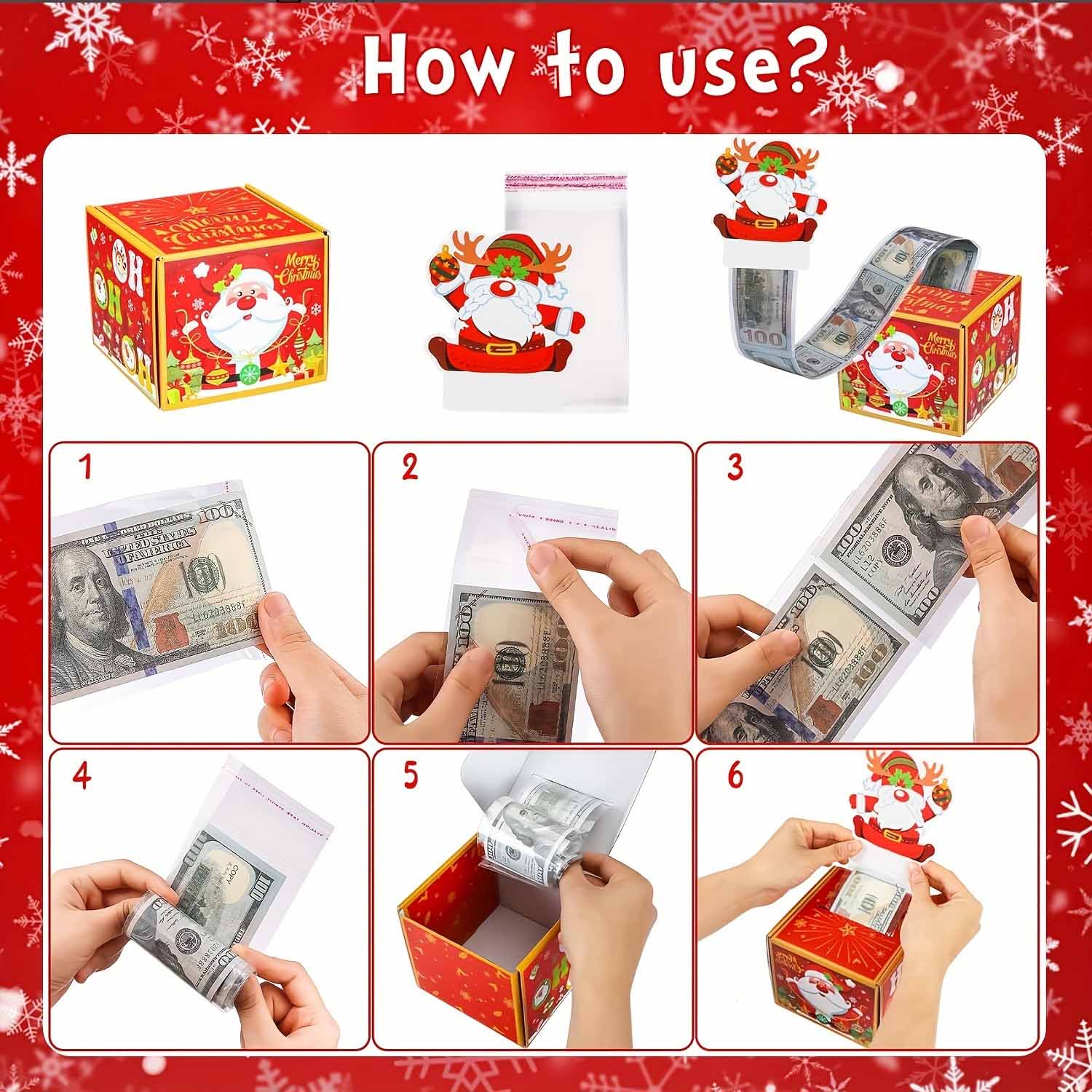 Christmas cash gift piggy bank 8