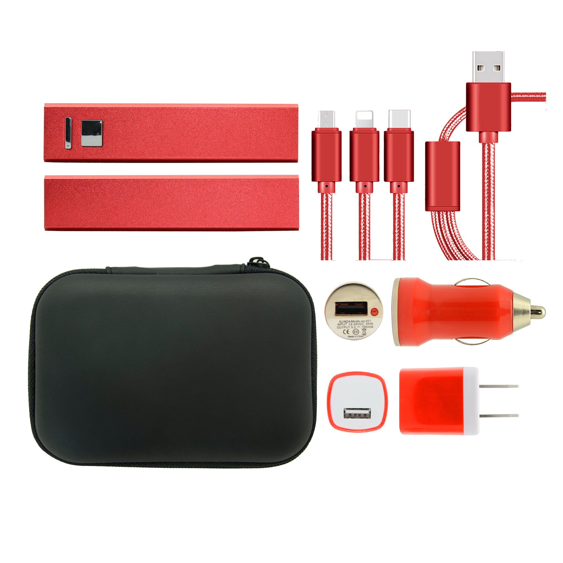 Geely Charging Set (4 in 1 Set) 1800Mah 12