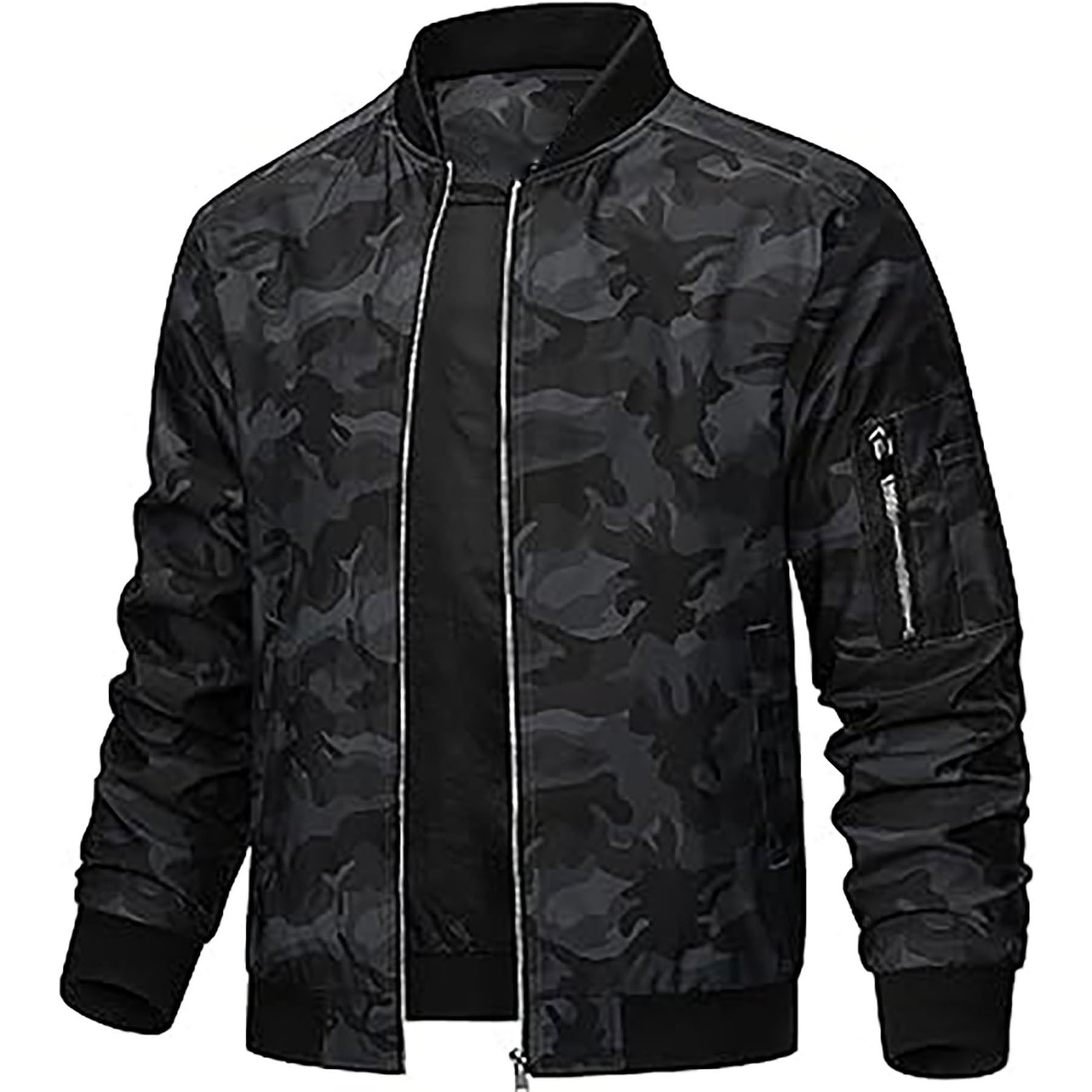 Men's Casual Bomber Jacket 16